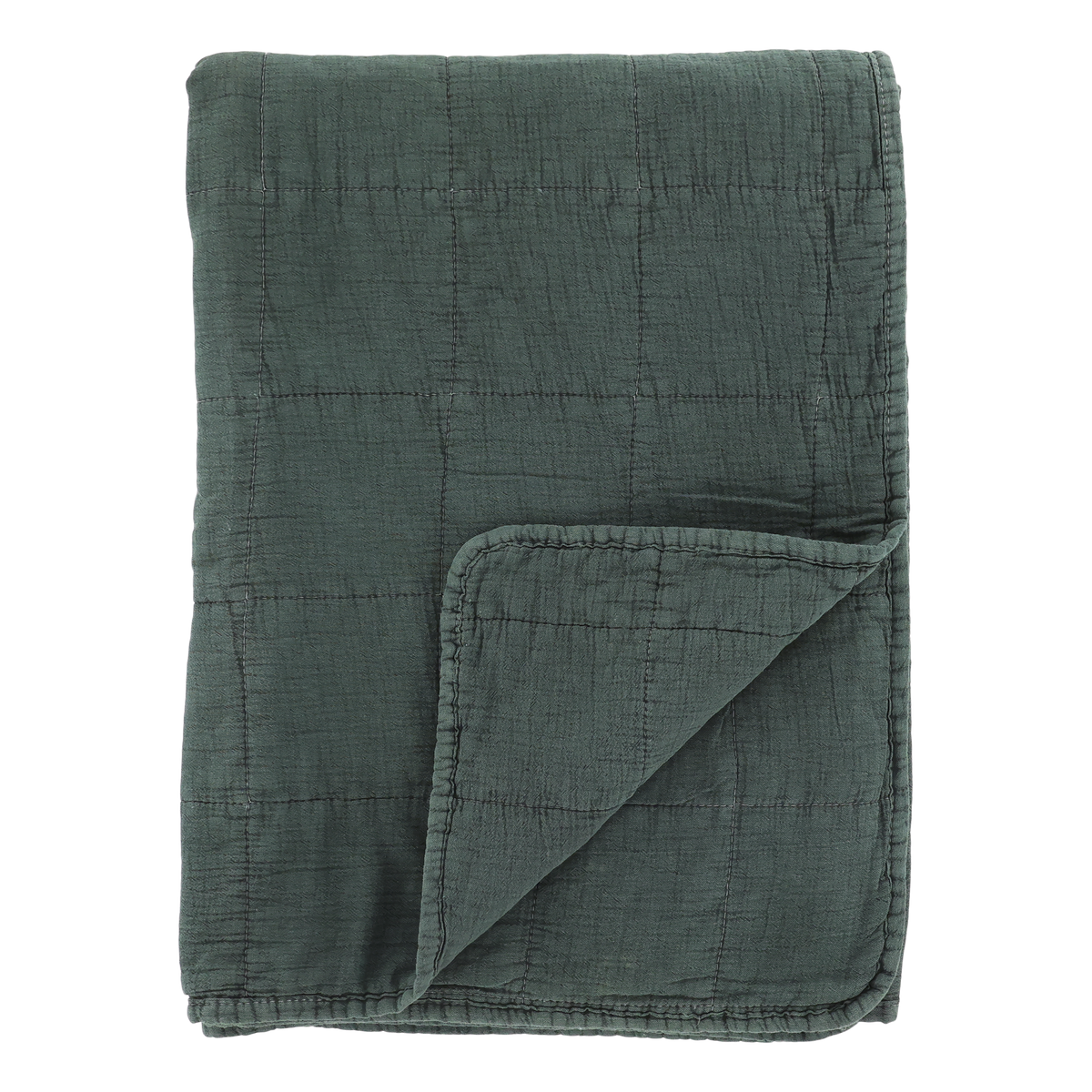 Quilt Aix Vintage in Forest Green, 180 cm lang