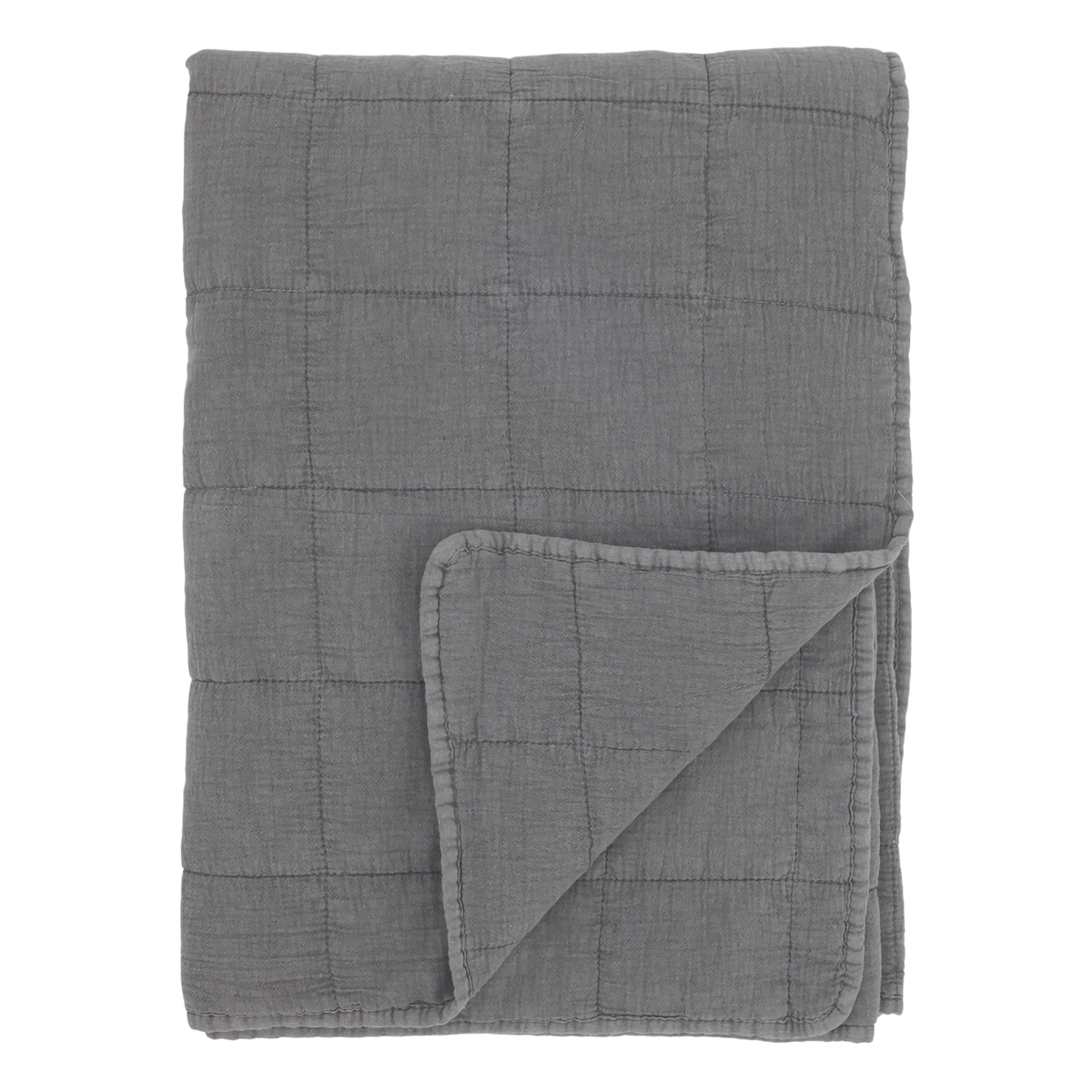 Quilt Aix Vintage in Thunder Grey, 180 cm lang