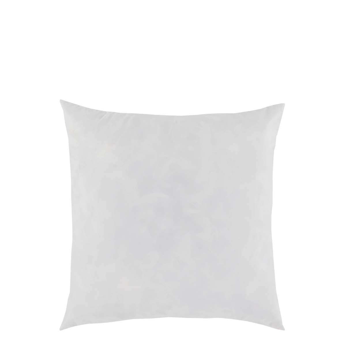 Innenkissen 50x50 cm mit Entenfedern und Daunen, creme