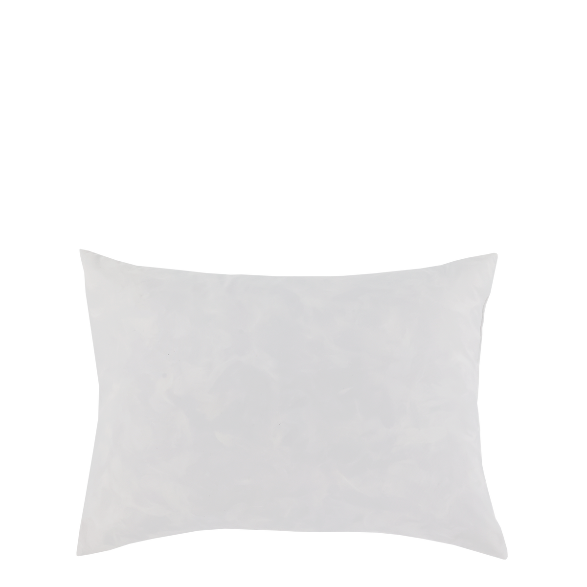 Innenkissen mit Entenfedern und Daunen, 52x37 cm, creme