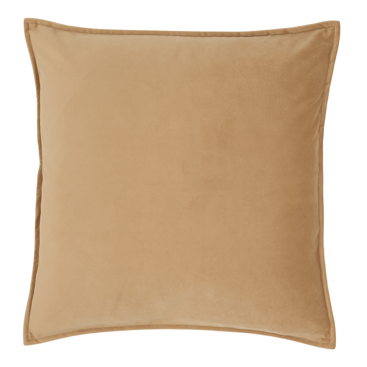 Kissenbezug 50x50 cm Honig – Weicher Velours