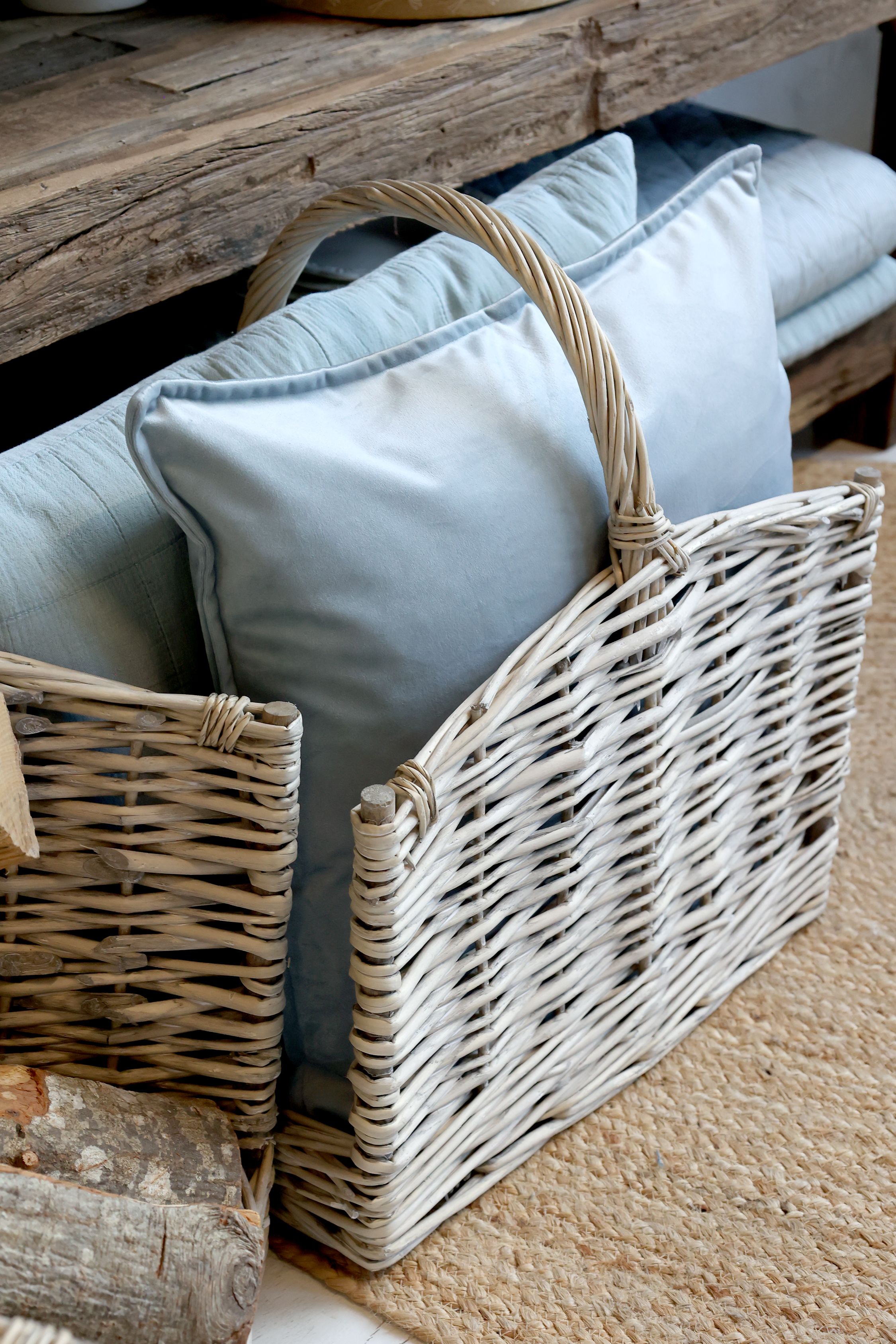 Kissenbezug 50x50 cm Ocean – weicher Velours