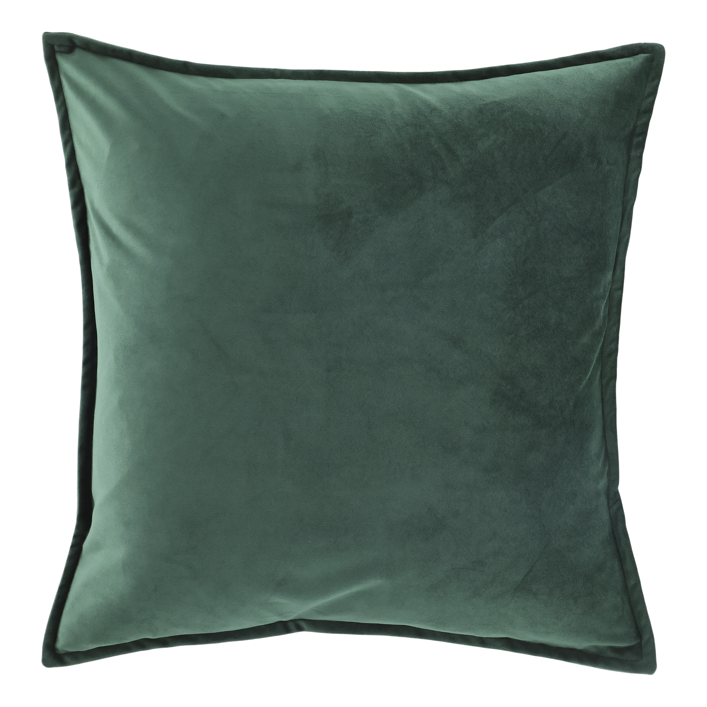 Kissen 50x50 cm Veloursbezug Forest Green