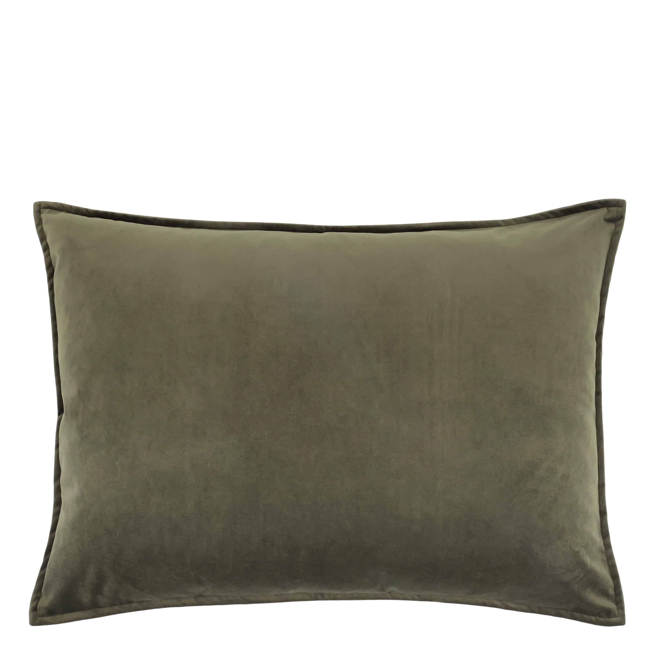 Kissenbezug Aix Velour Oliv 70x50 cm
