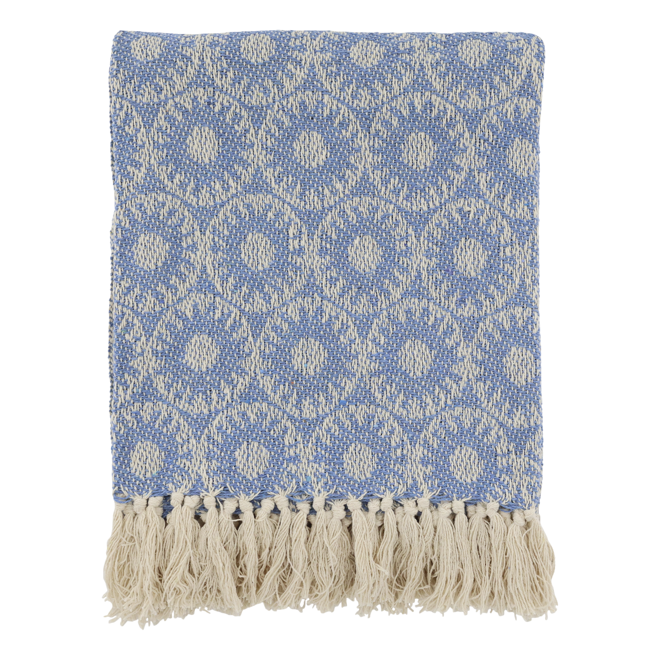 Aix Throw of surplus yarn L150/W130 cm ocean