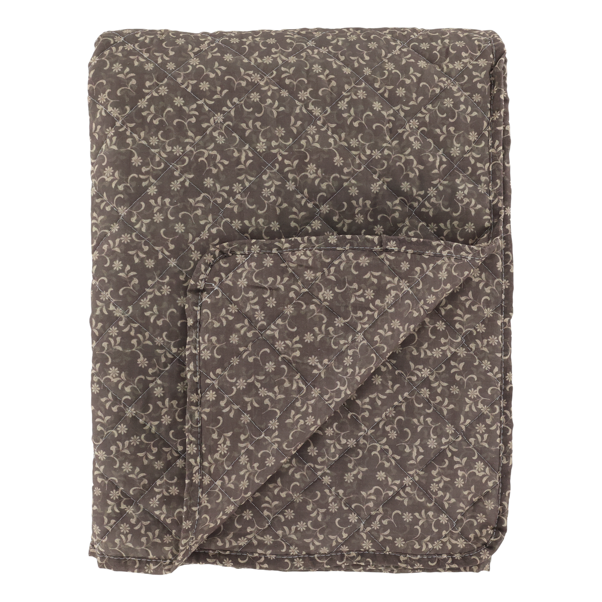 Quilt Aix mit Blumen – 180 cm lang, 130 cm breit