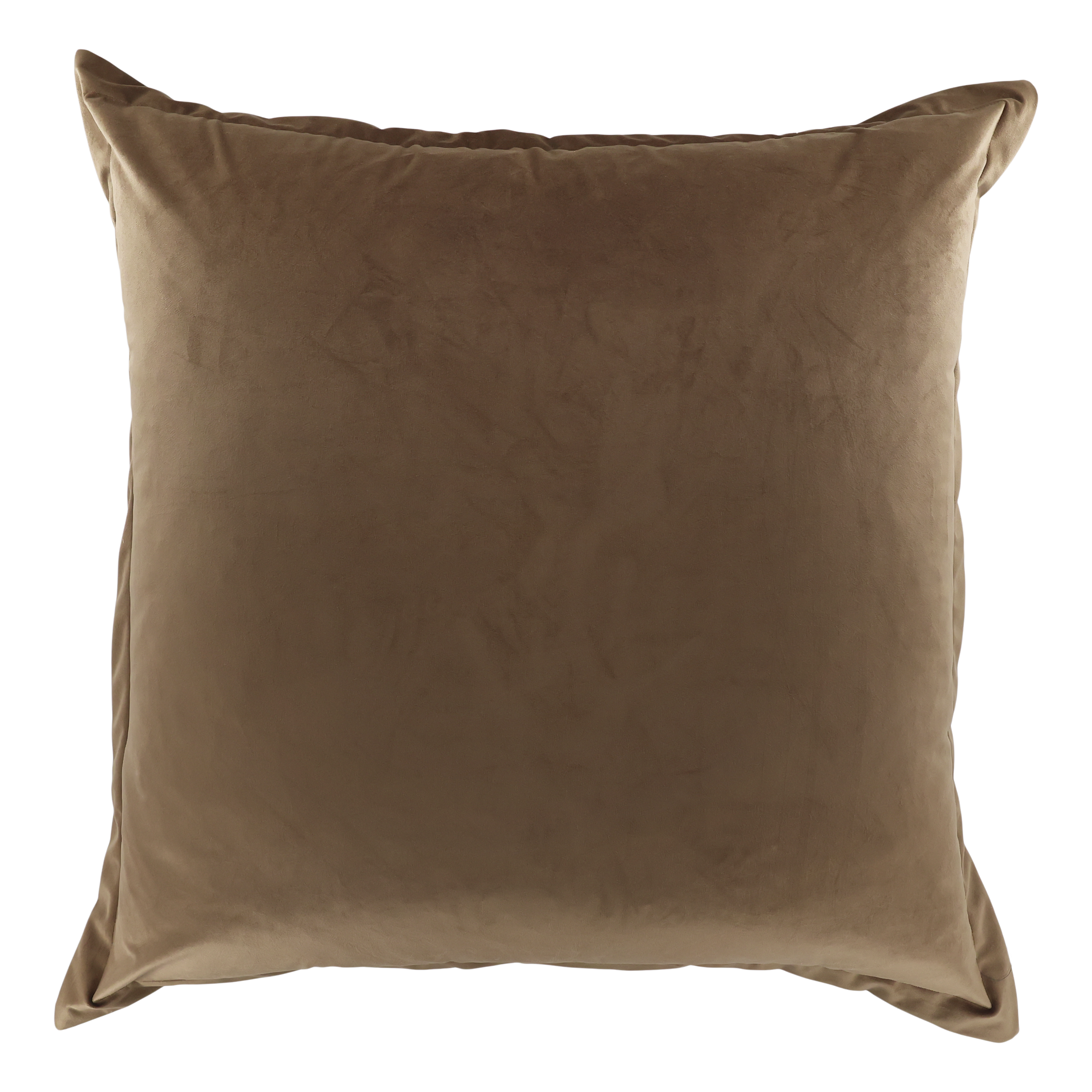 Bodenkissen Bezug Velour Cognac 80x80 cm