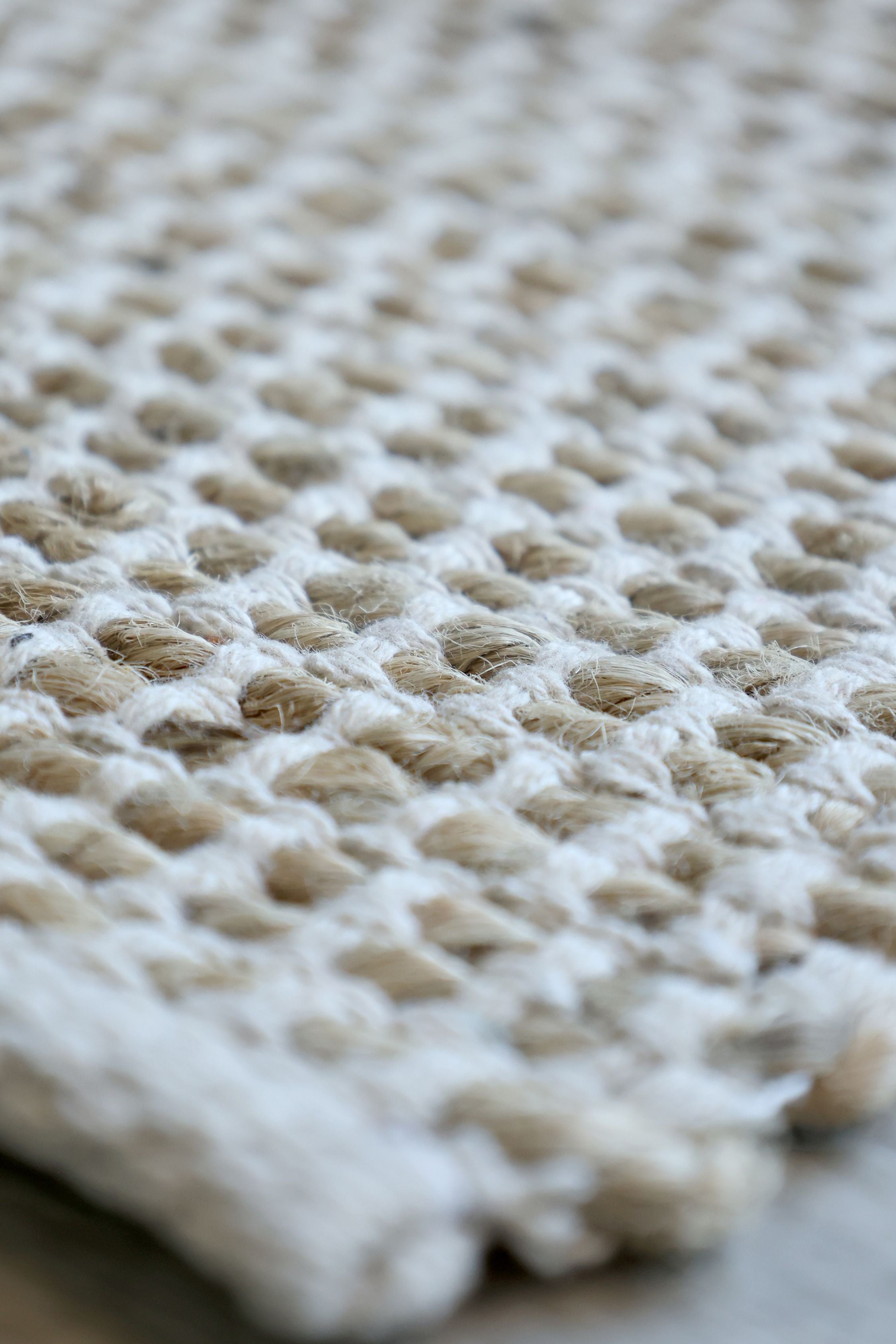 Jute-Teppich natur 90 cm x 60 cm