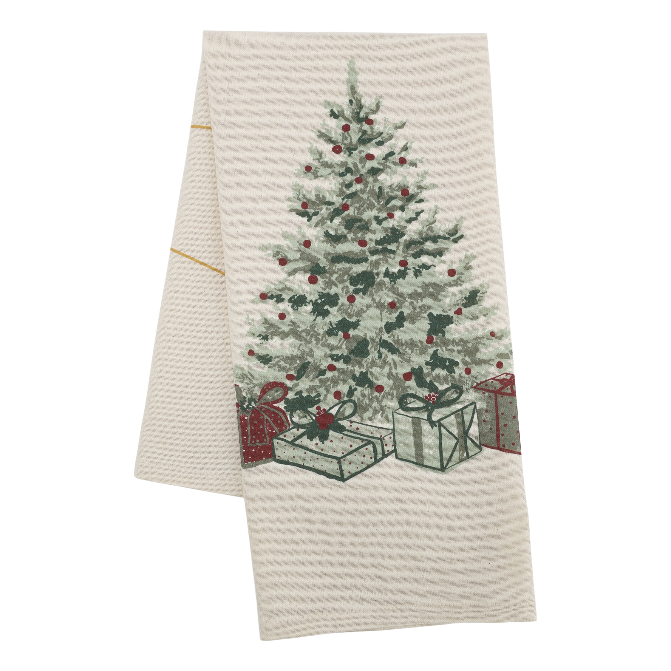 Weihnachtsbaum Geschirrtuch, 50 x 70 cm, leinen