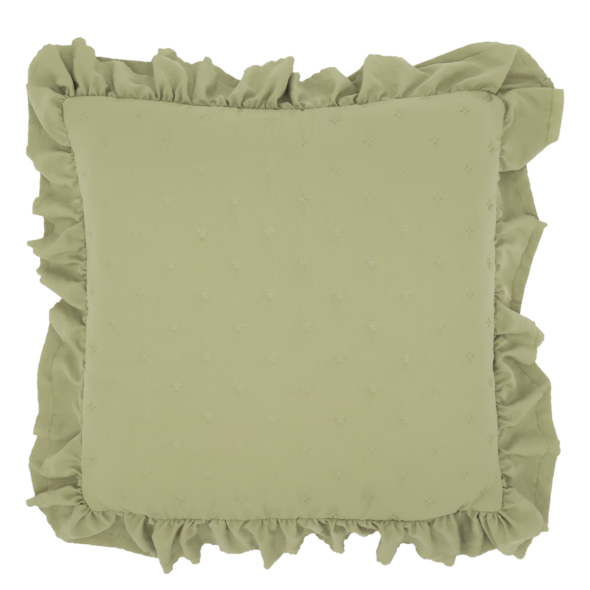 Kissenbezug 50x50 cm aus Polyester – weiches Landhauskissen