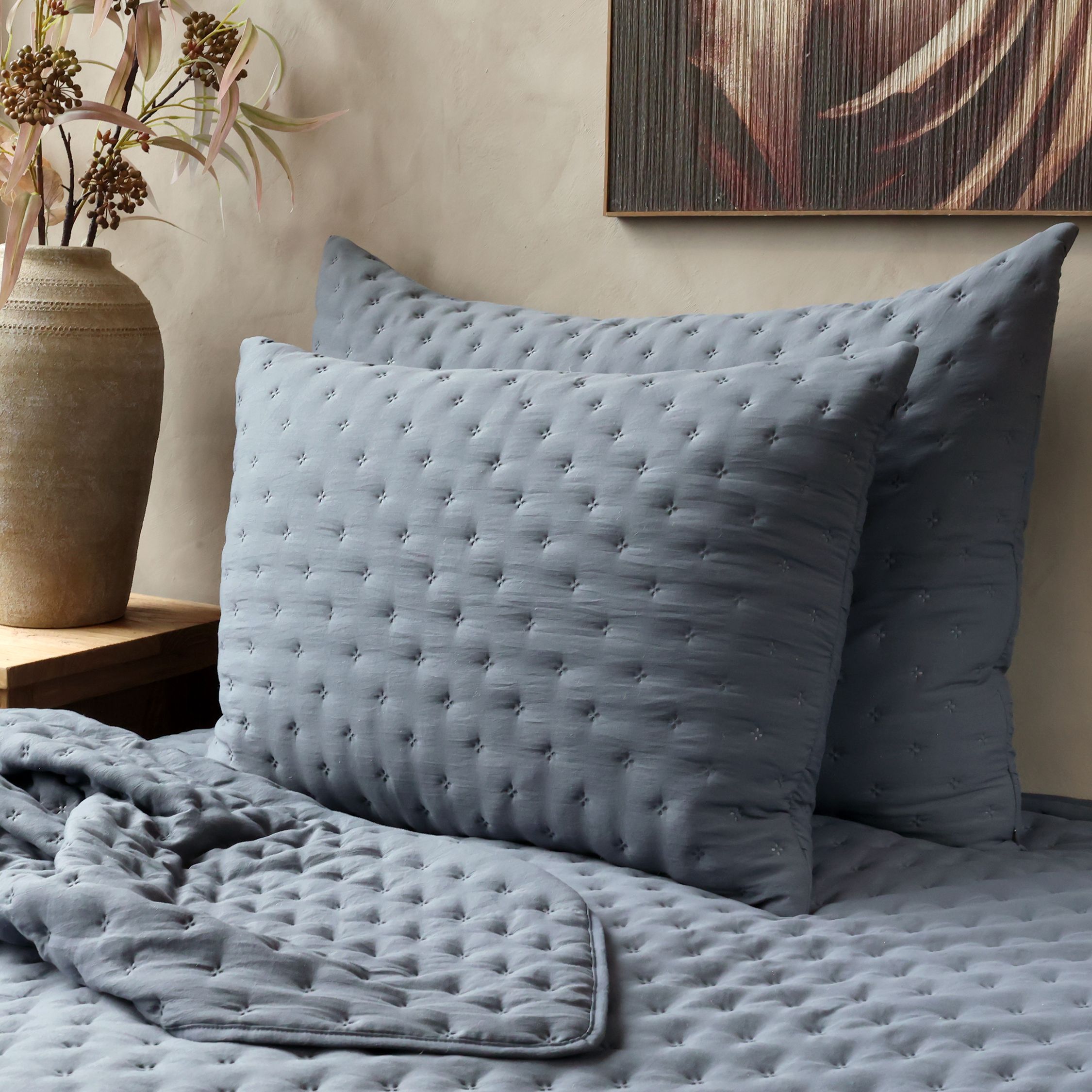 Aix Soft Kissenbezug 50x70 cm midnight