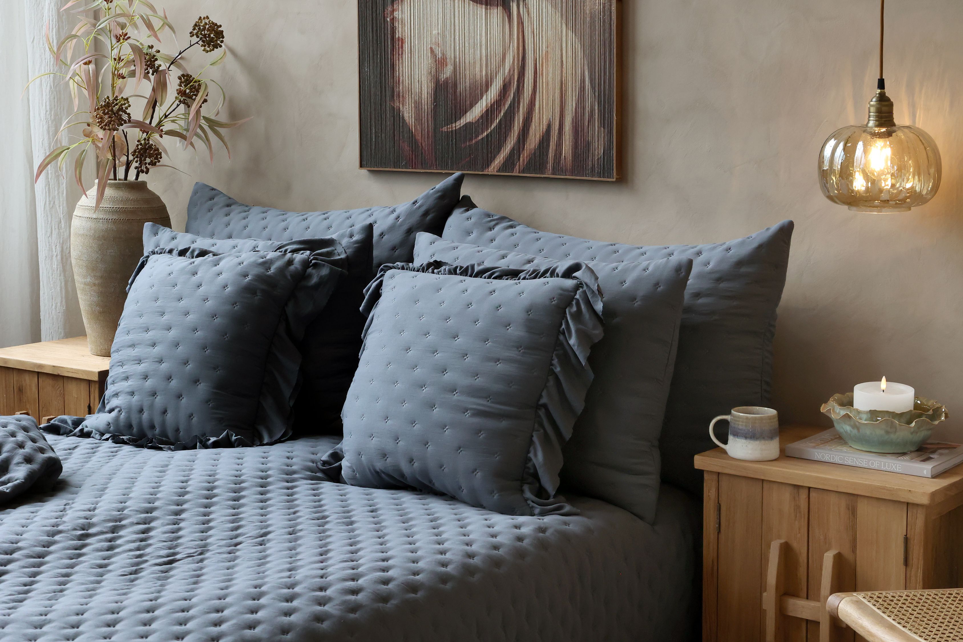 Aix Soft Kissenbezug 50x70 cm midnight