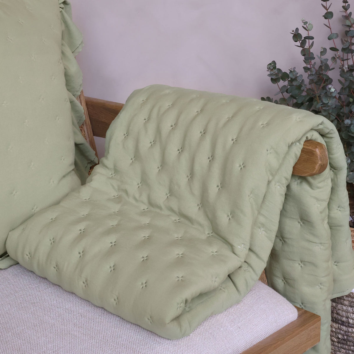 Quilt Aix Soft in Weiß, 180 cm x 130 cm