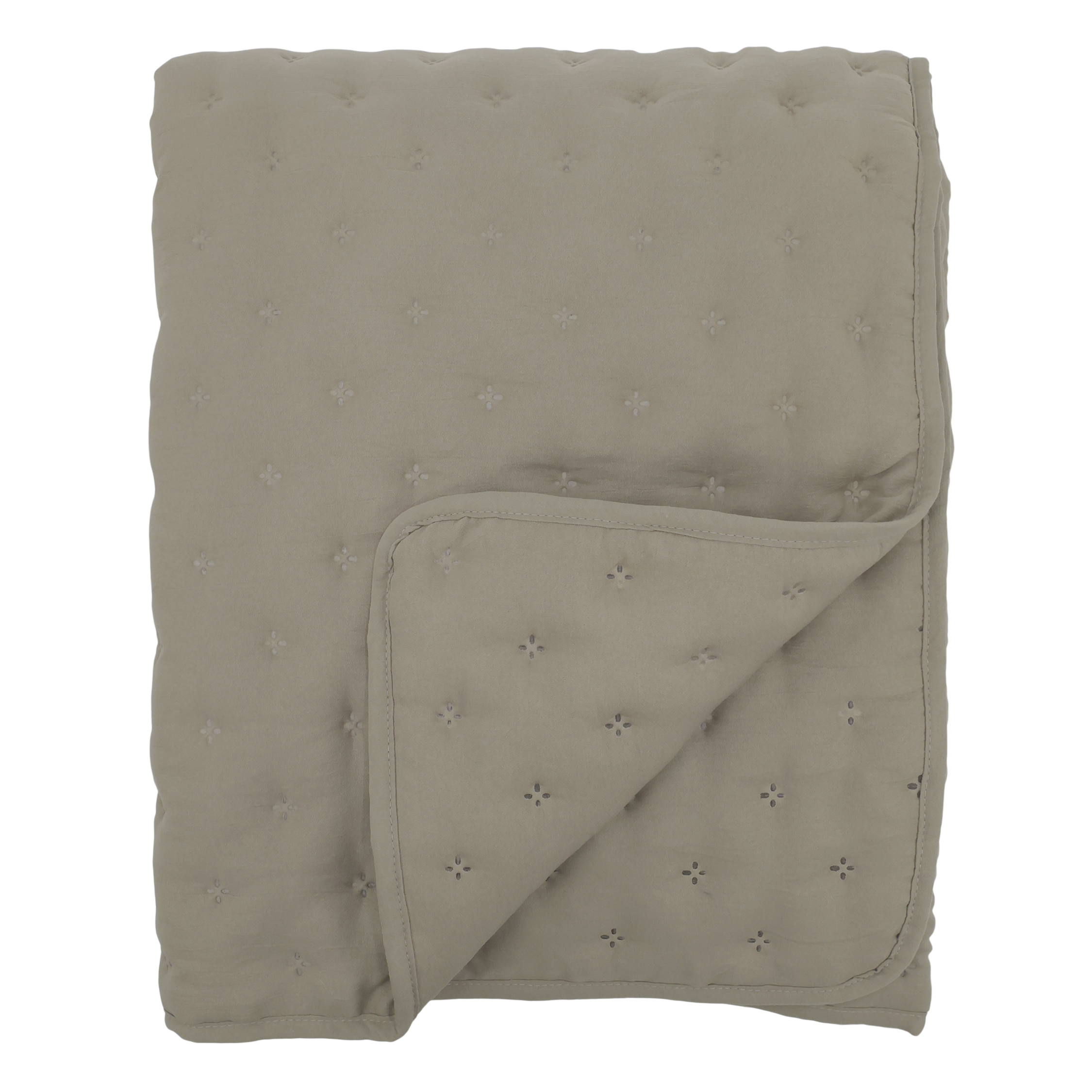 Quilt Aix Soft in Latte, 180 cm x 130 cm