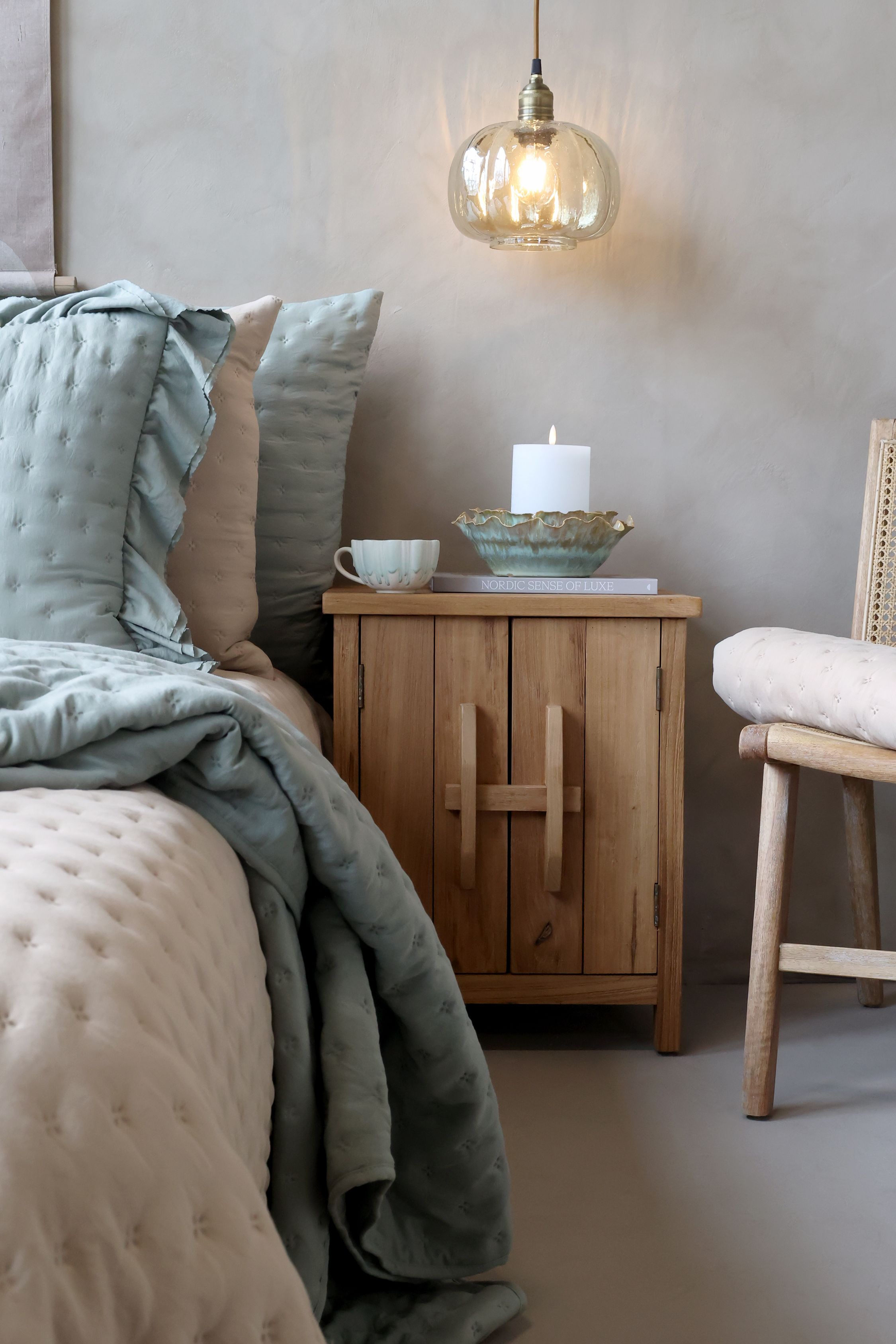 Quilt Aix Soft in Opal, 130x180 cm