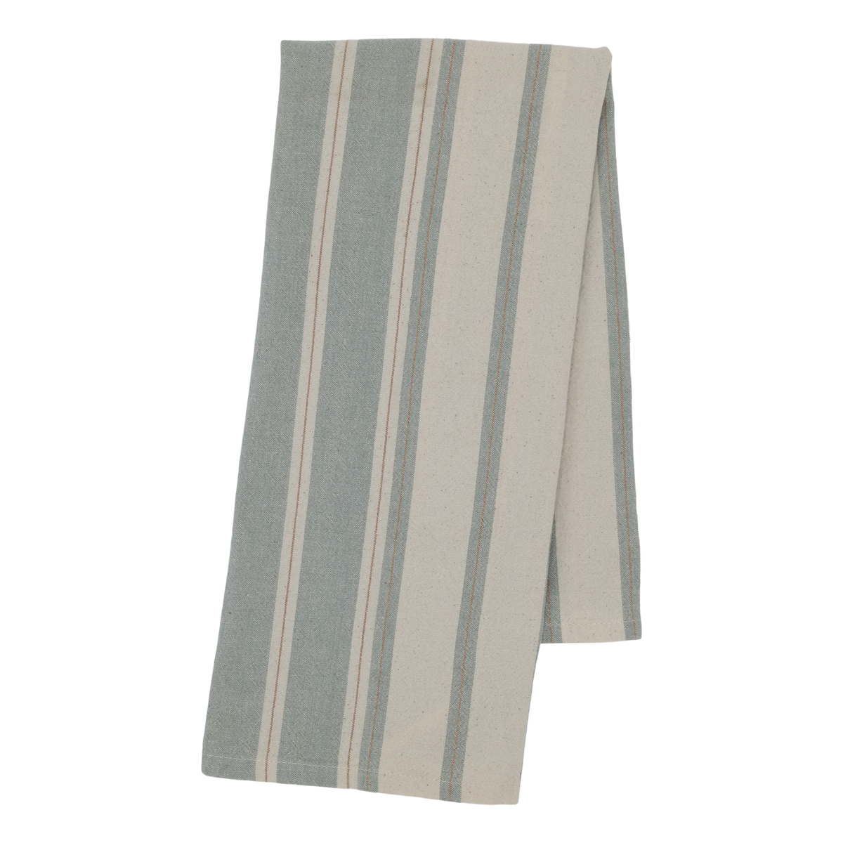 Aix Geschirrtuch mit Streifen, 70 cm x 50 cm, skyblue-creme