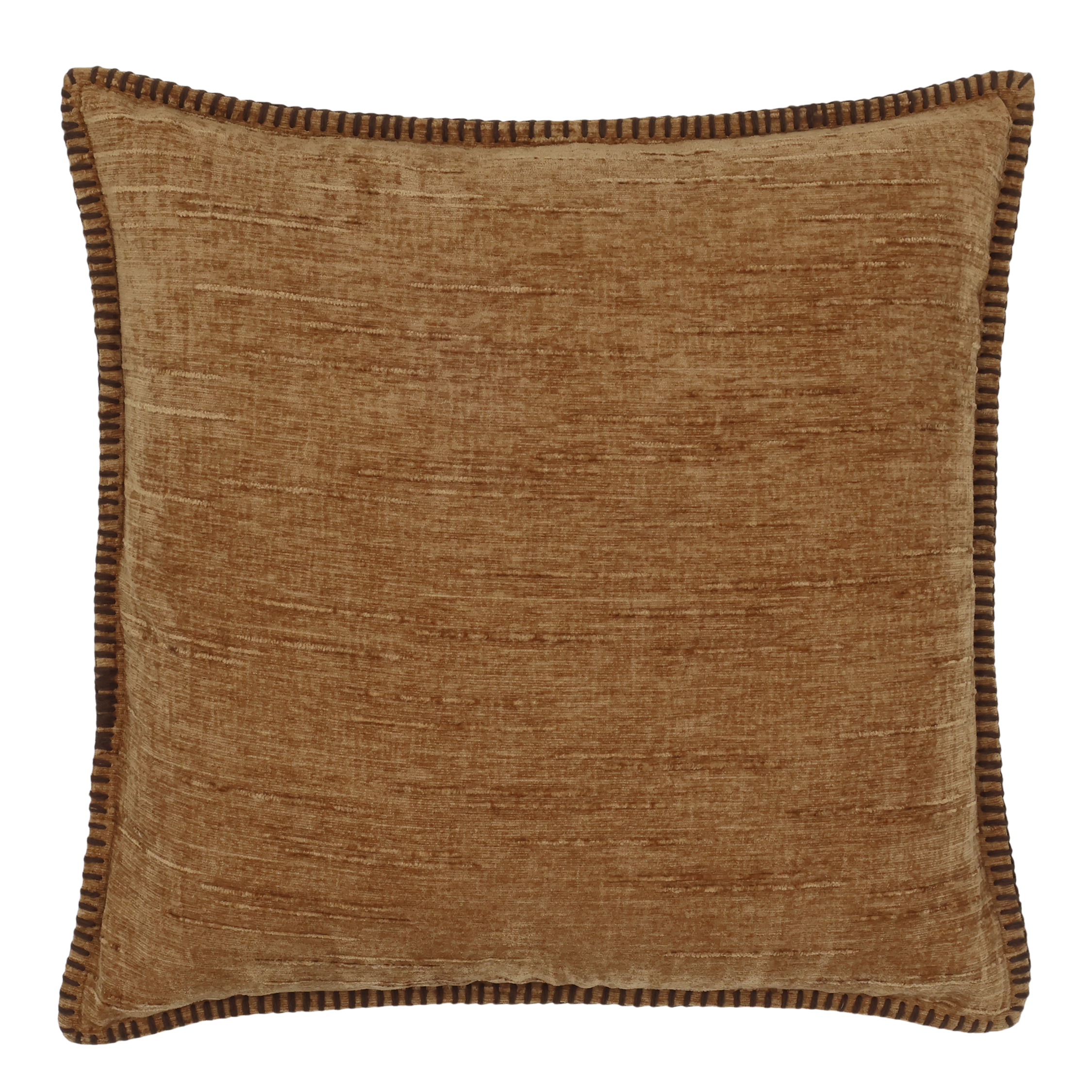 Kissenbezug 50x50 cm Chenille mit Schweizer Kante