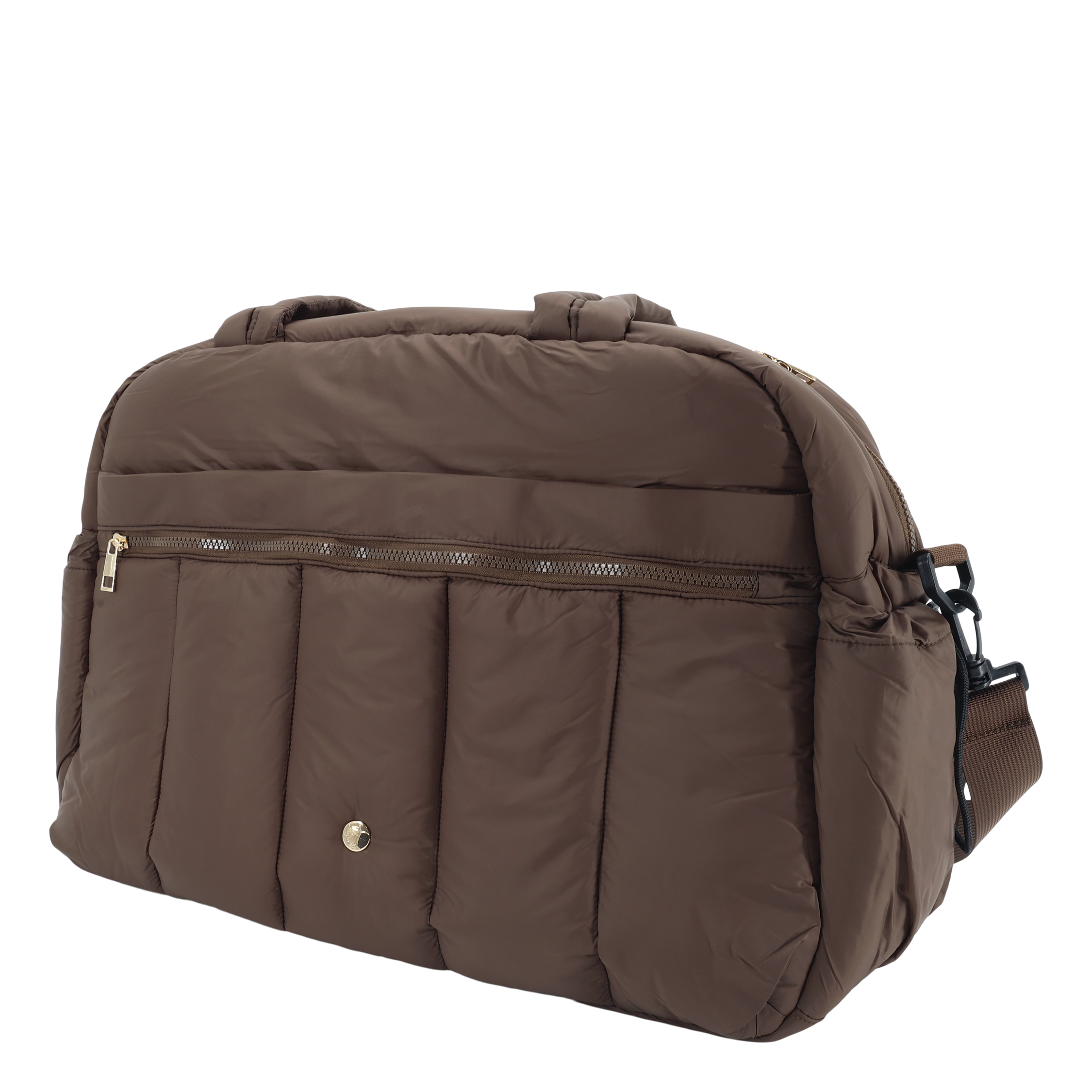 Shopper Tasche wattiert in Coffee
