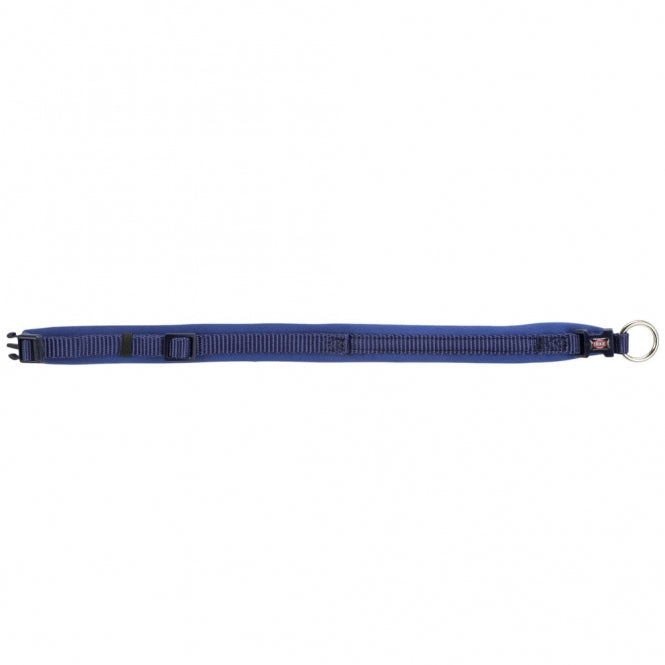 Trixie Premium Halsband, extra breite Neopren Polsterung - indigo/royalblau