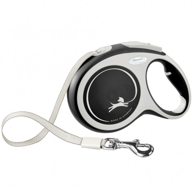 FLEXI Rollleine New COMFORT Gurt - 8m, bis 50kg