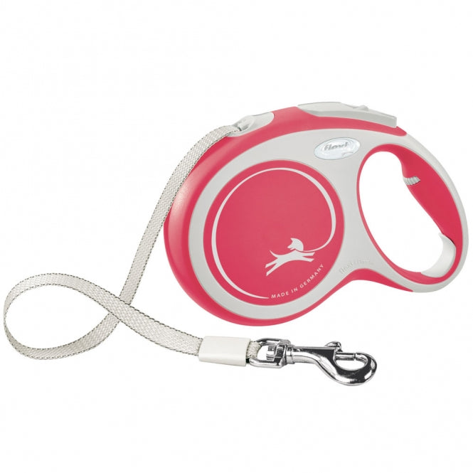 FLEXI Rollleine New COMFORT Gurt - 8m, bis 50kg