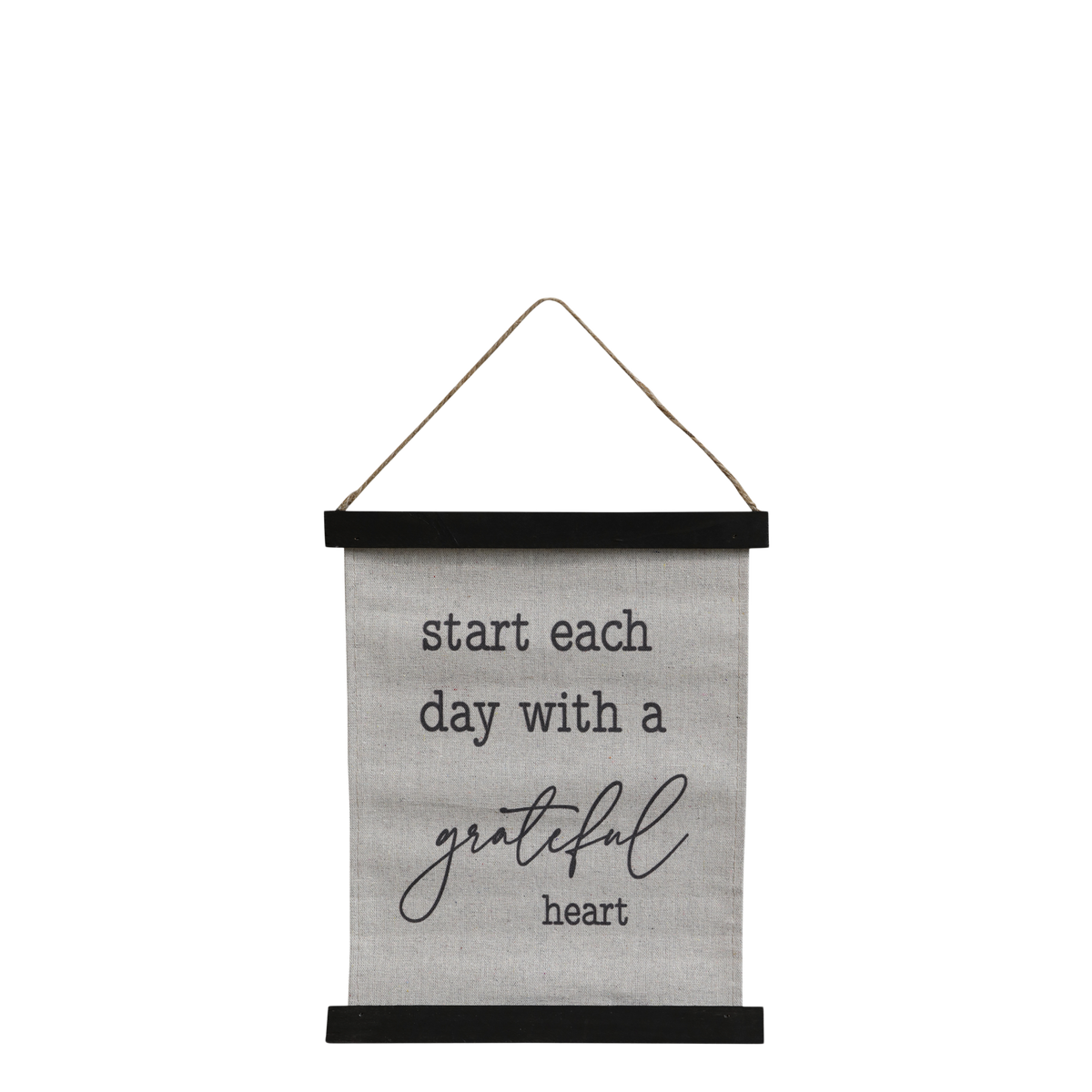 Leinwandbild mit Text, 30 cm hoch, 22 cm lang
