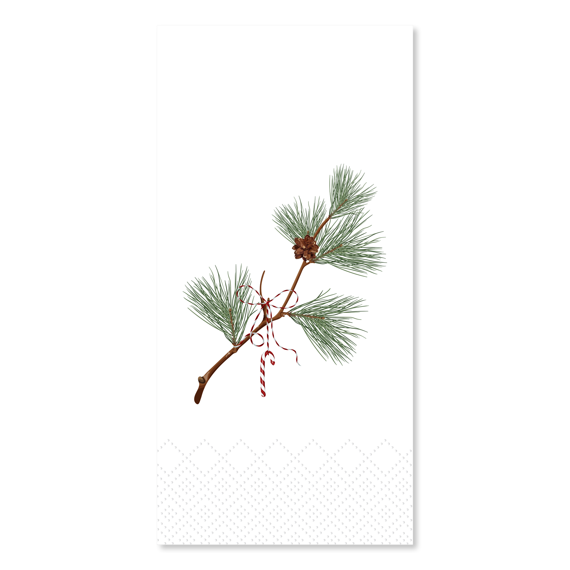 Servietten 40x40 mit Weihnachtsmotiv, 16 Stück, 3-lagig