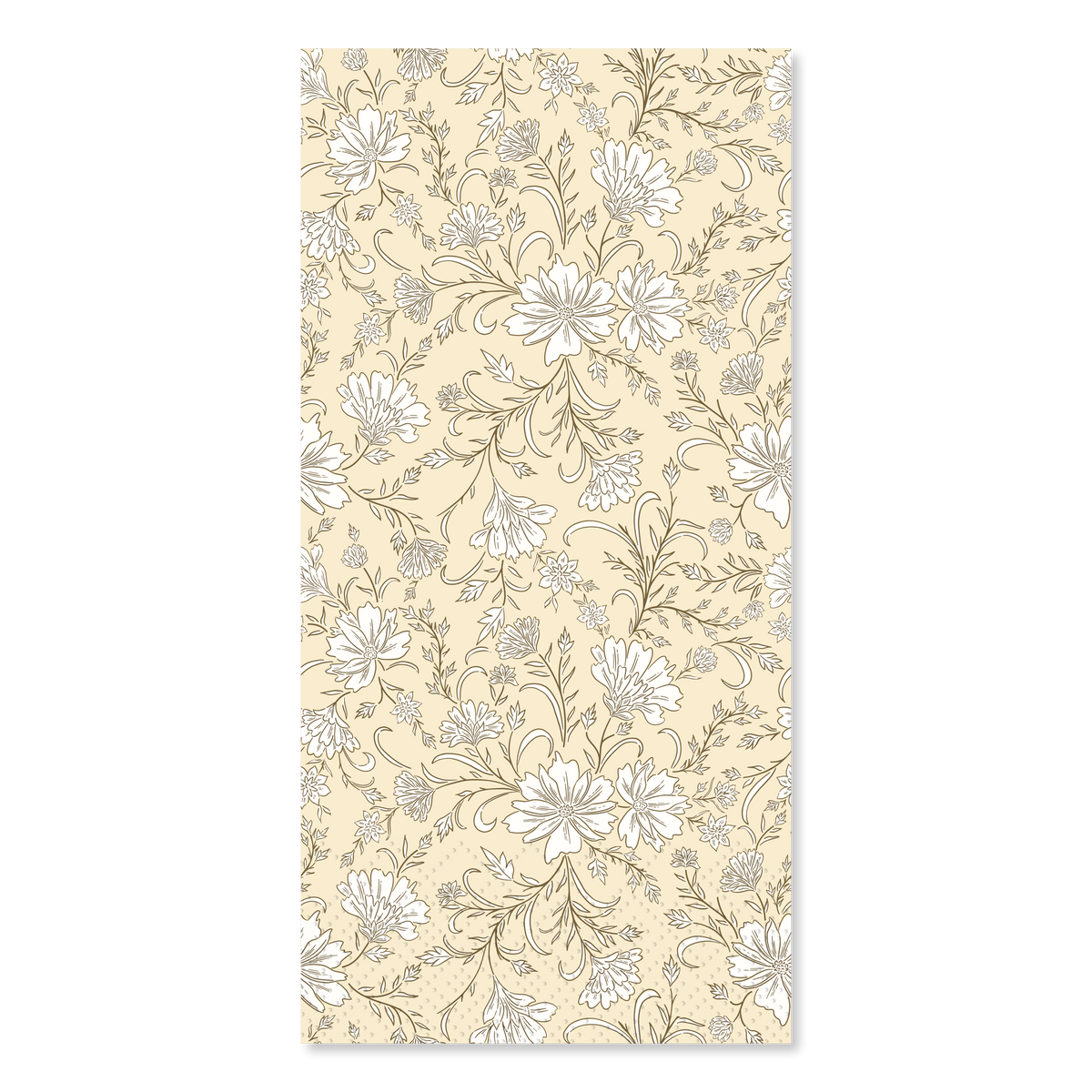 Servietten mit Blumen 40x40 cm, 16 Stück, 3-lagig