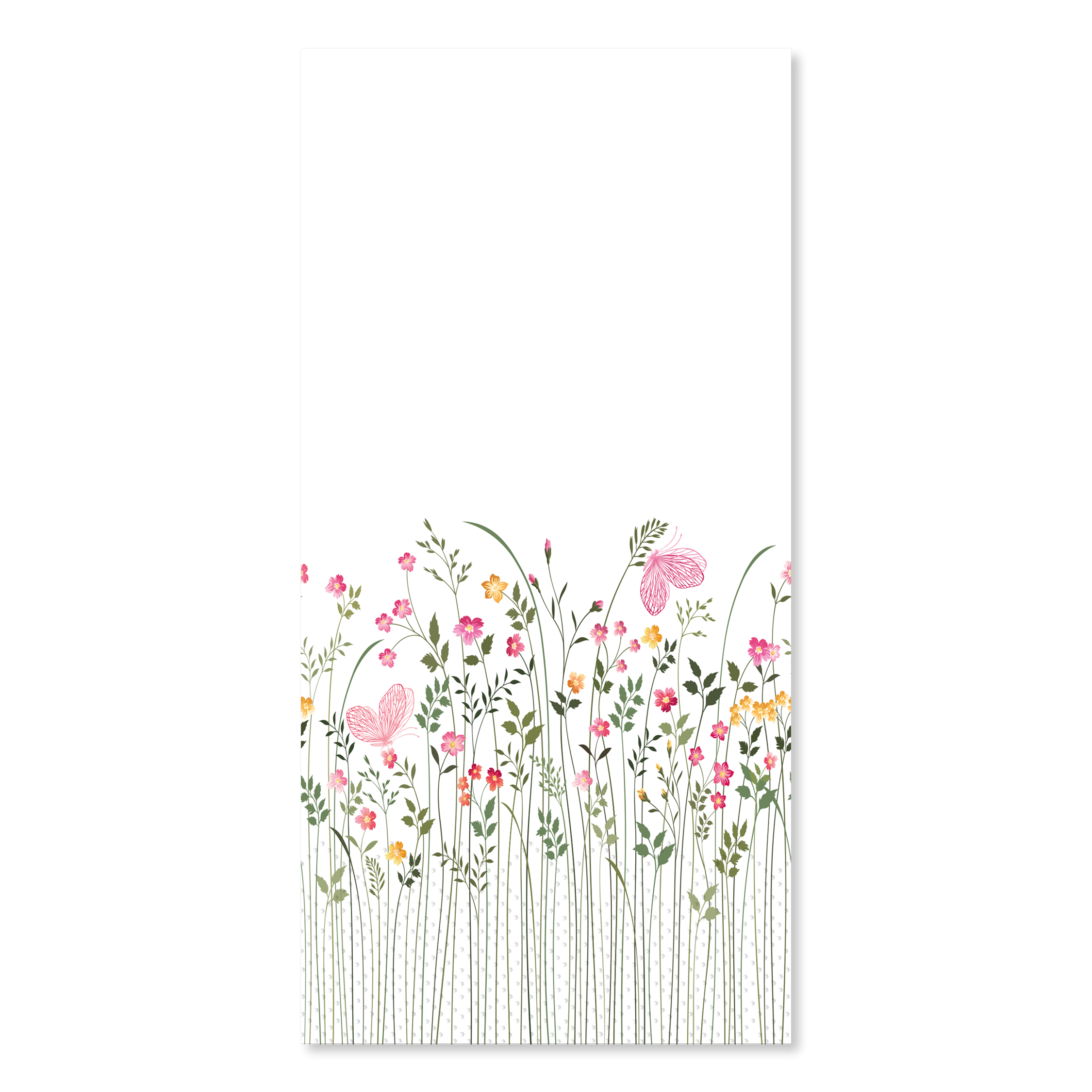 Servietten mit Blumenmotiv, 16 Stück, 3-lagig