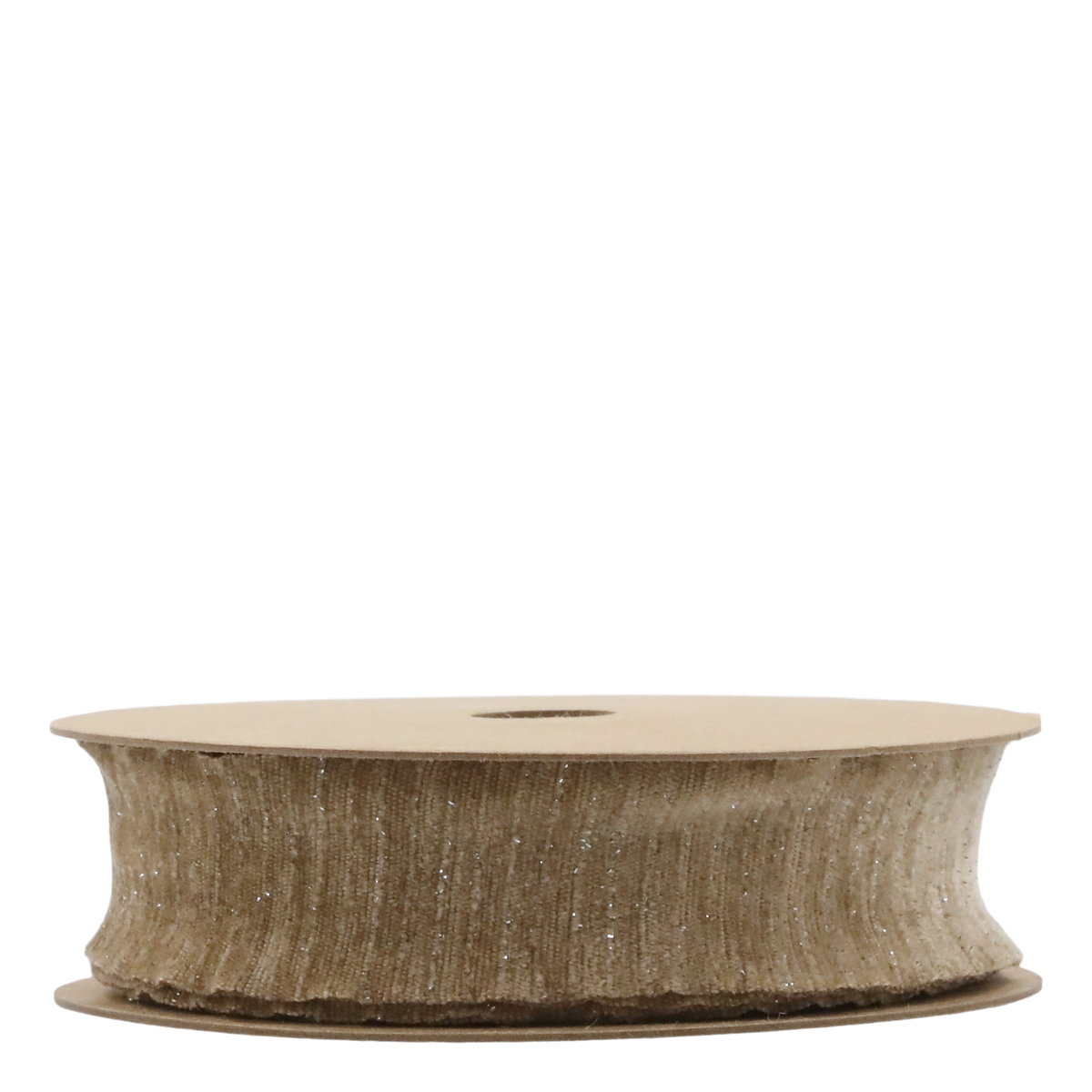 Band 5 m x 2,5 cm in Creme aus Polyester