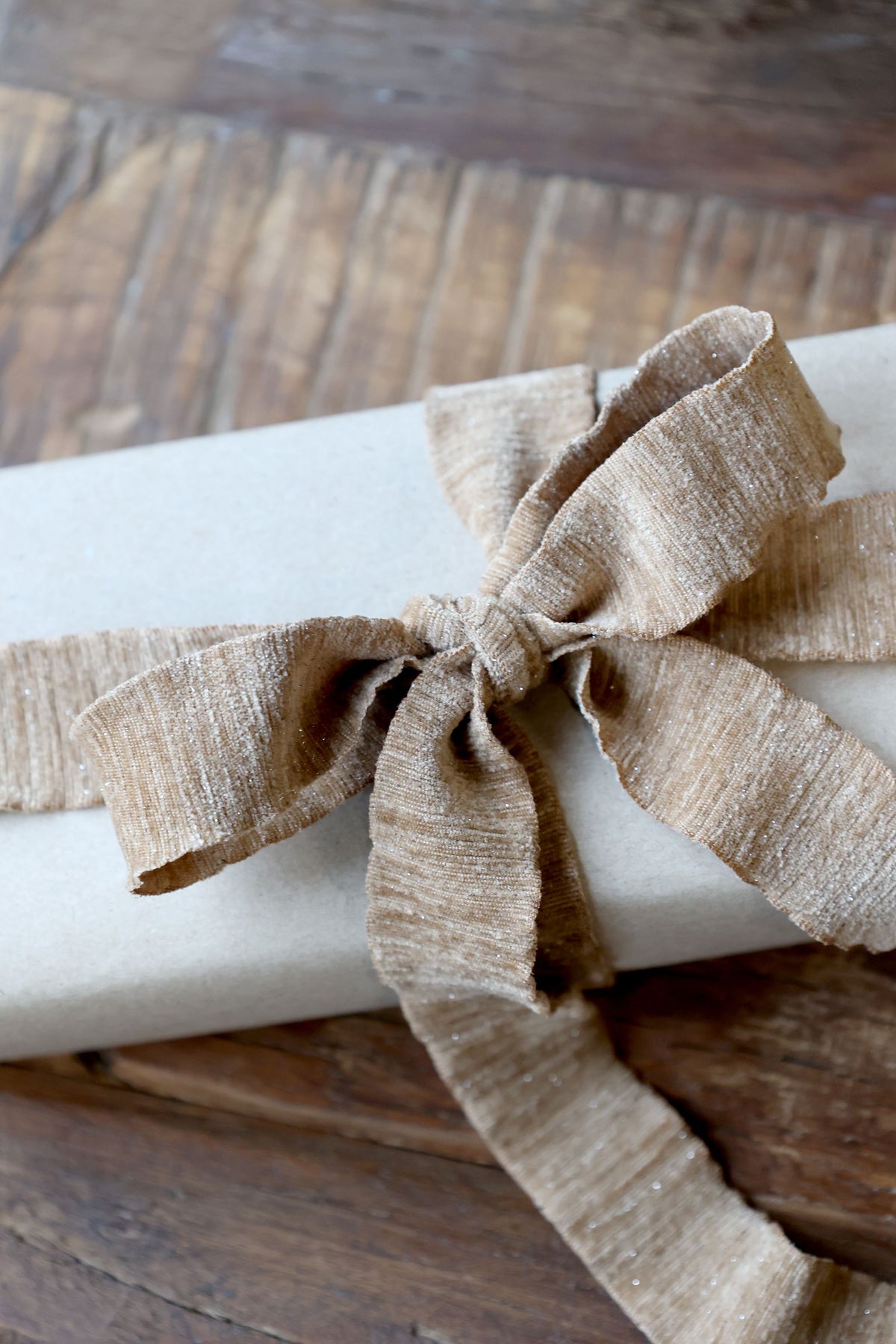 Band 5 m x 2,5 cm in Creme aus Polyester