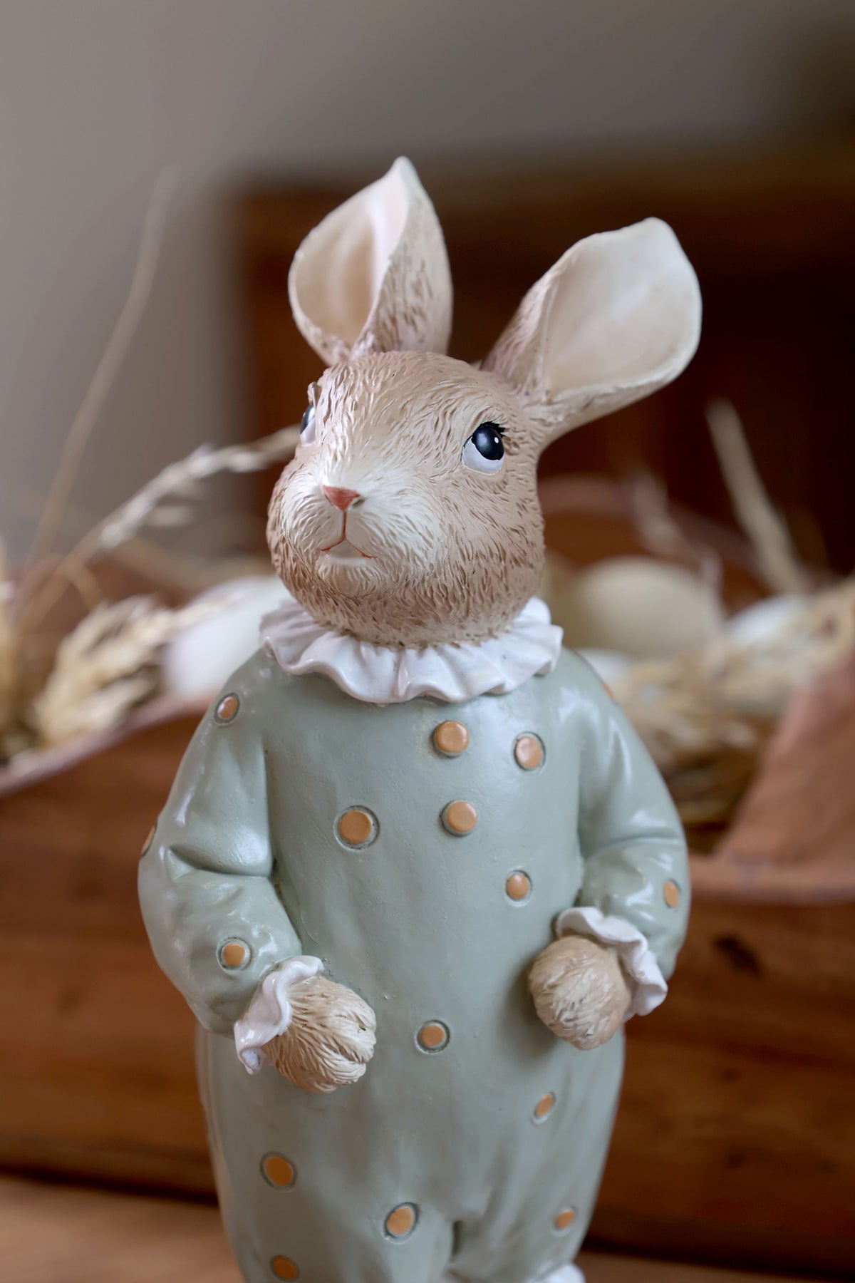 Kaninchen mit Pyjama Set von 2 – Deko-Figuren