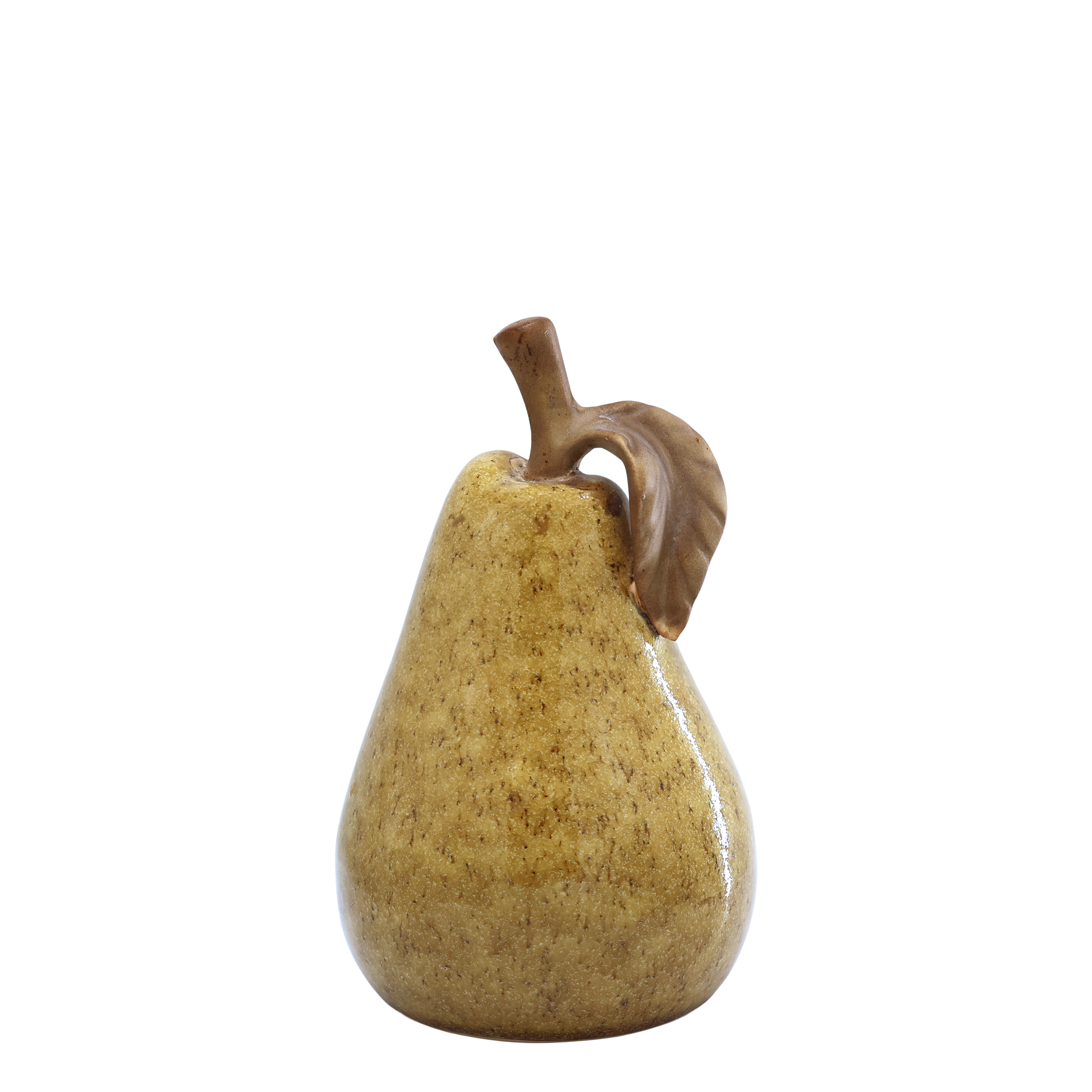 Pear for deco H18.5/D11.5 cm mellow