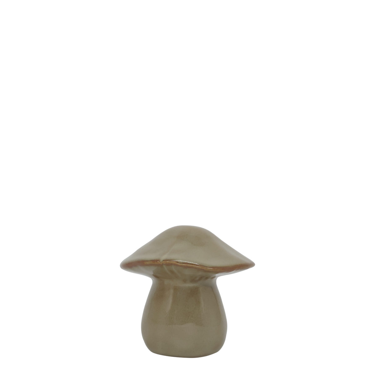 Keramik Pilz Deko 7 cm hoch – Landhausstil