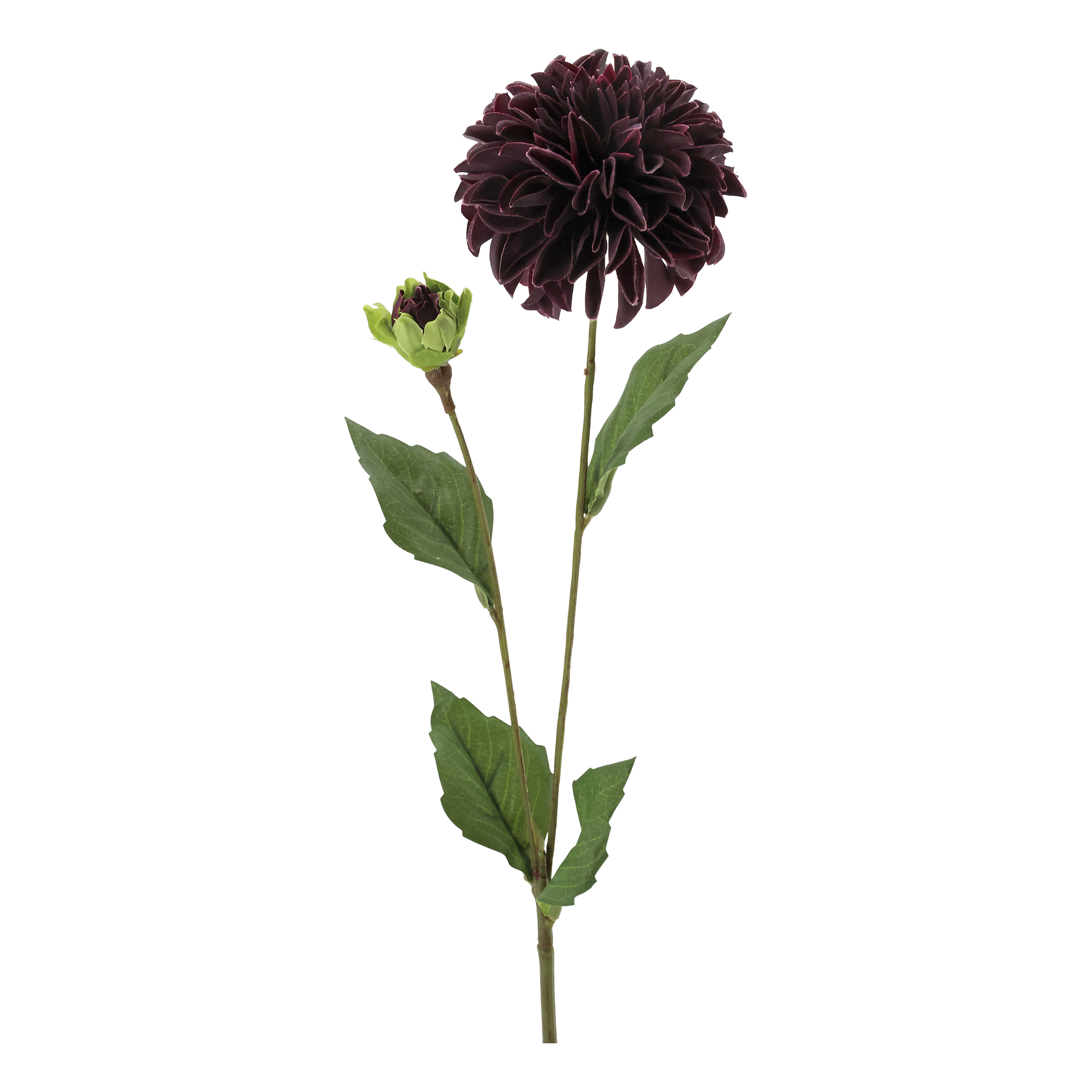 Dahlie Kunstblume bordeaux 44 cm