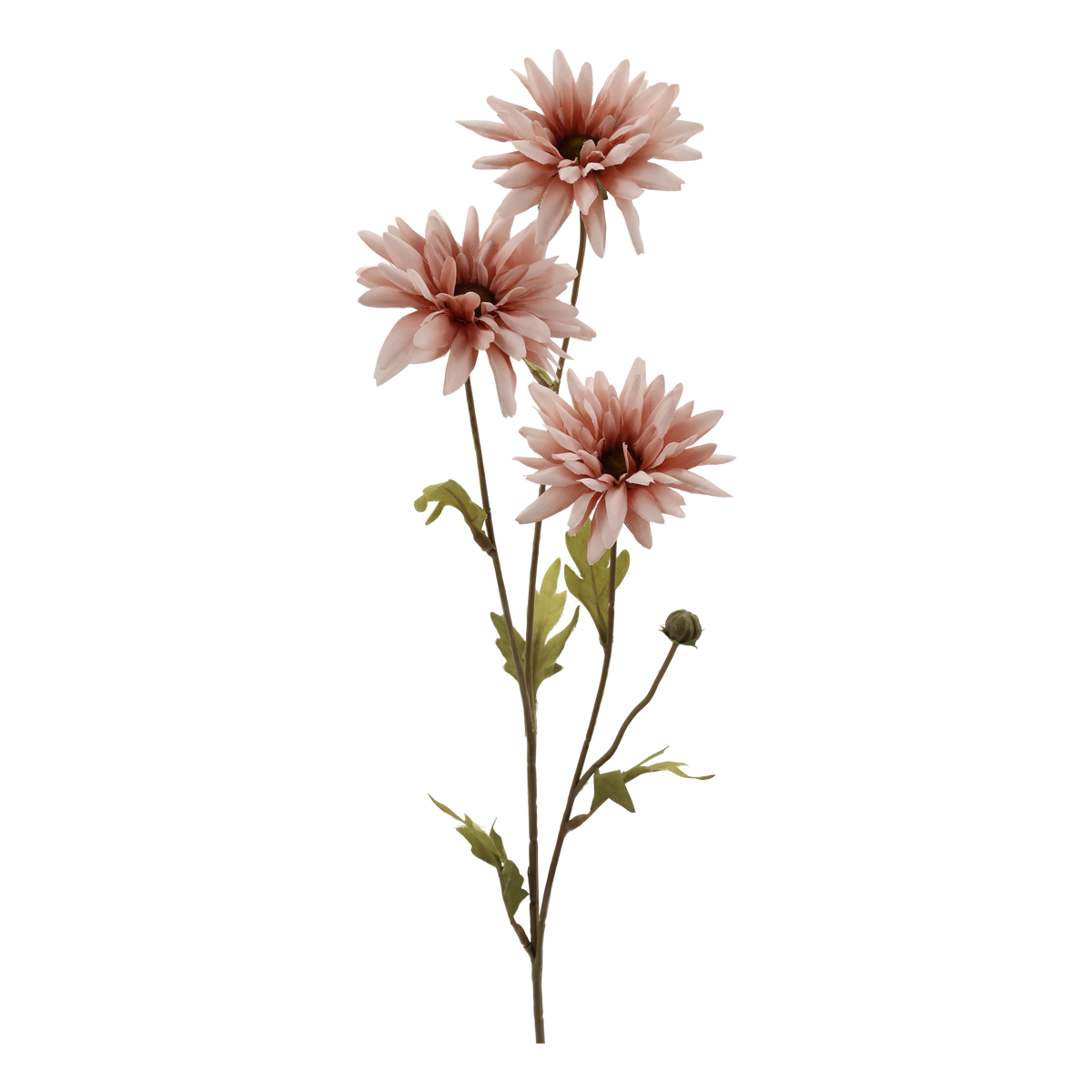 Chrysantheme als Kunstblume, 60 cm hoch, rosa