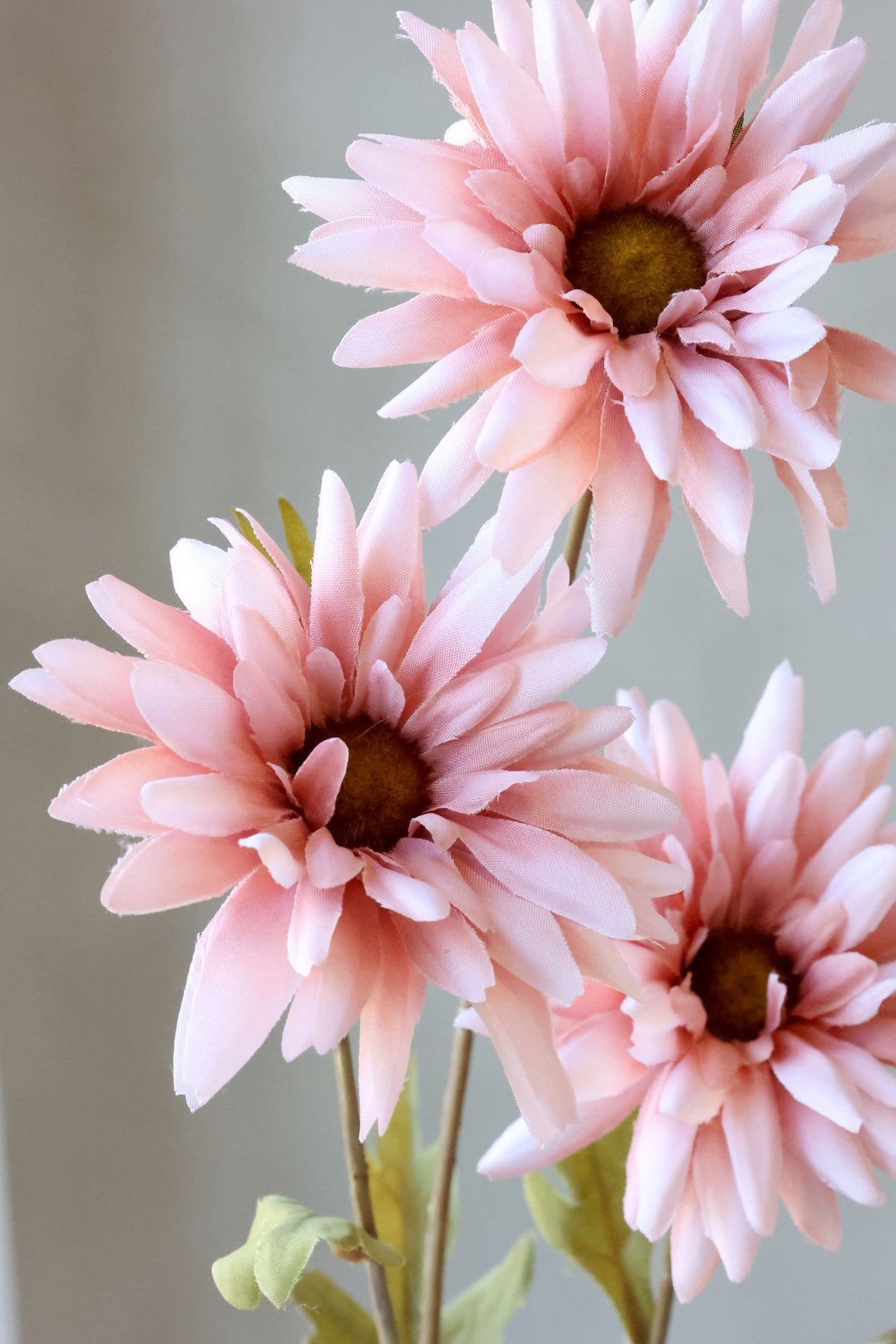 Chrysantheme als Kunstblume, 60 cm hoch, rosa