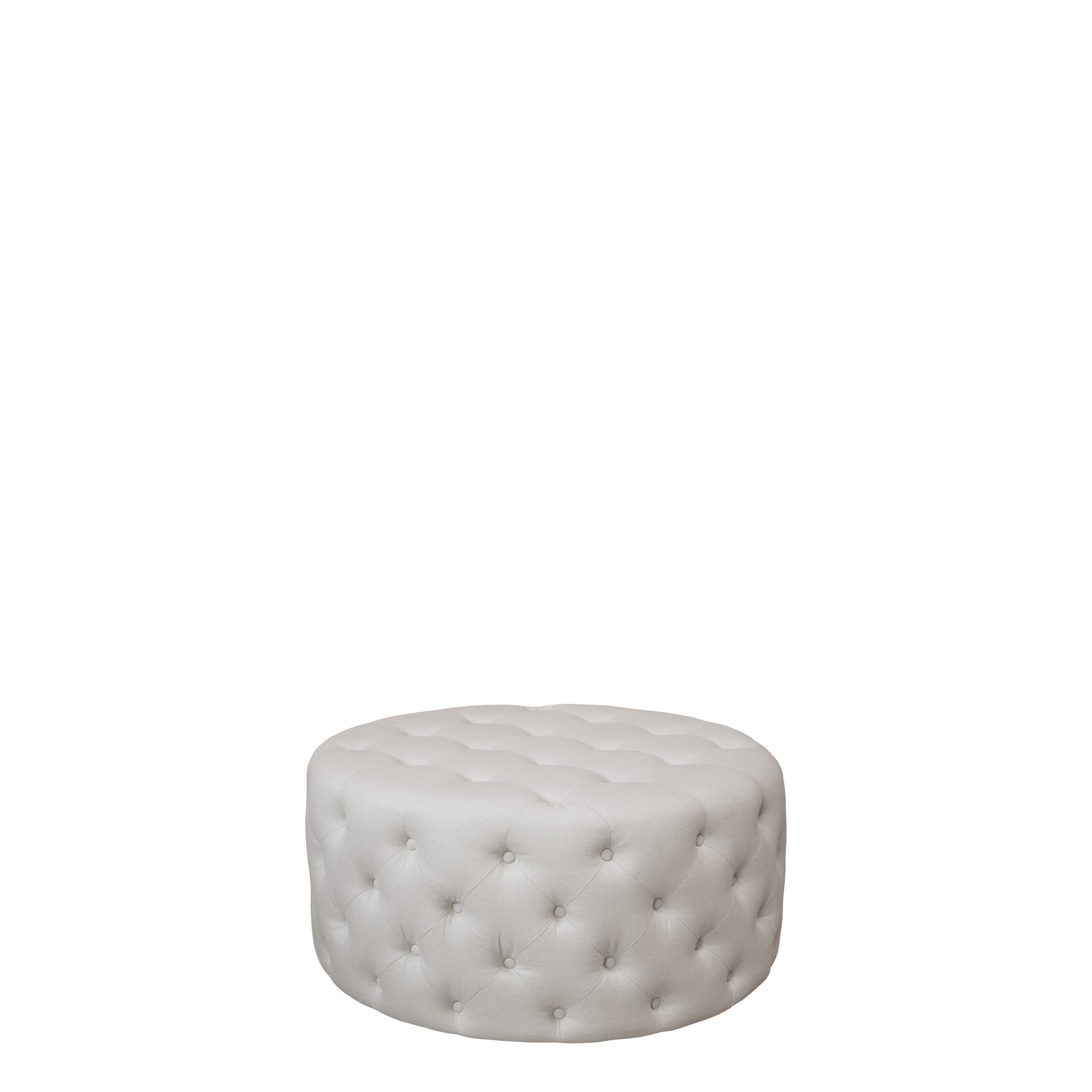 Malo Pouf in linen H40/D90 cm linen