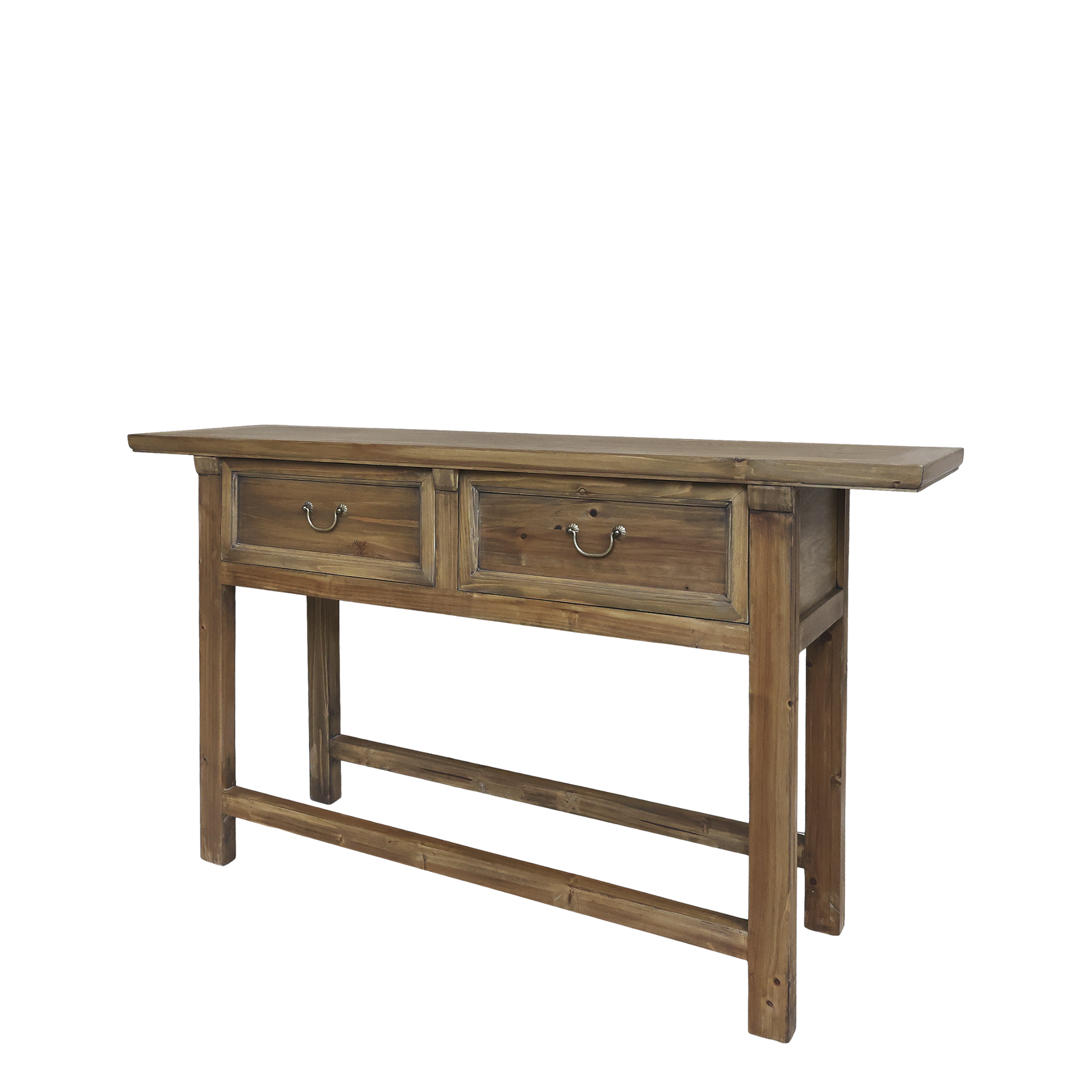 Marseille Service Table w. 2 drawers H85/L150/W40 cm nature