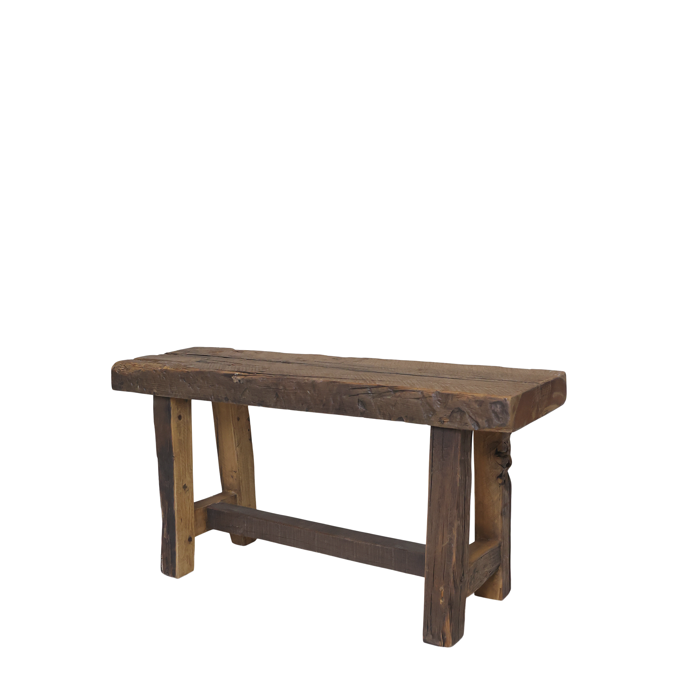 Grimaud Bank aus Recyclingholz, 90 cm lang
