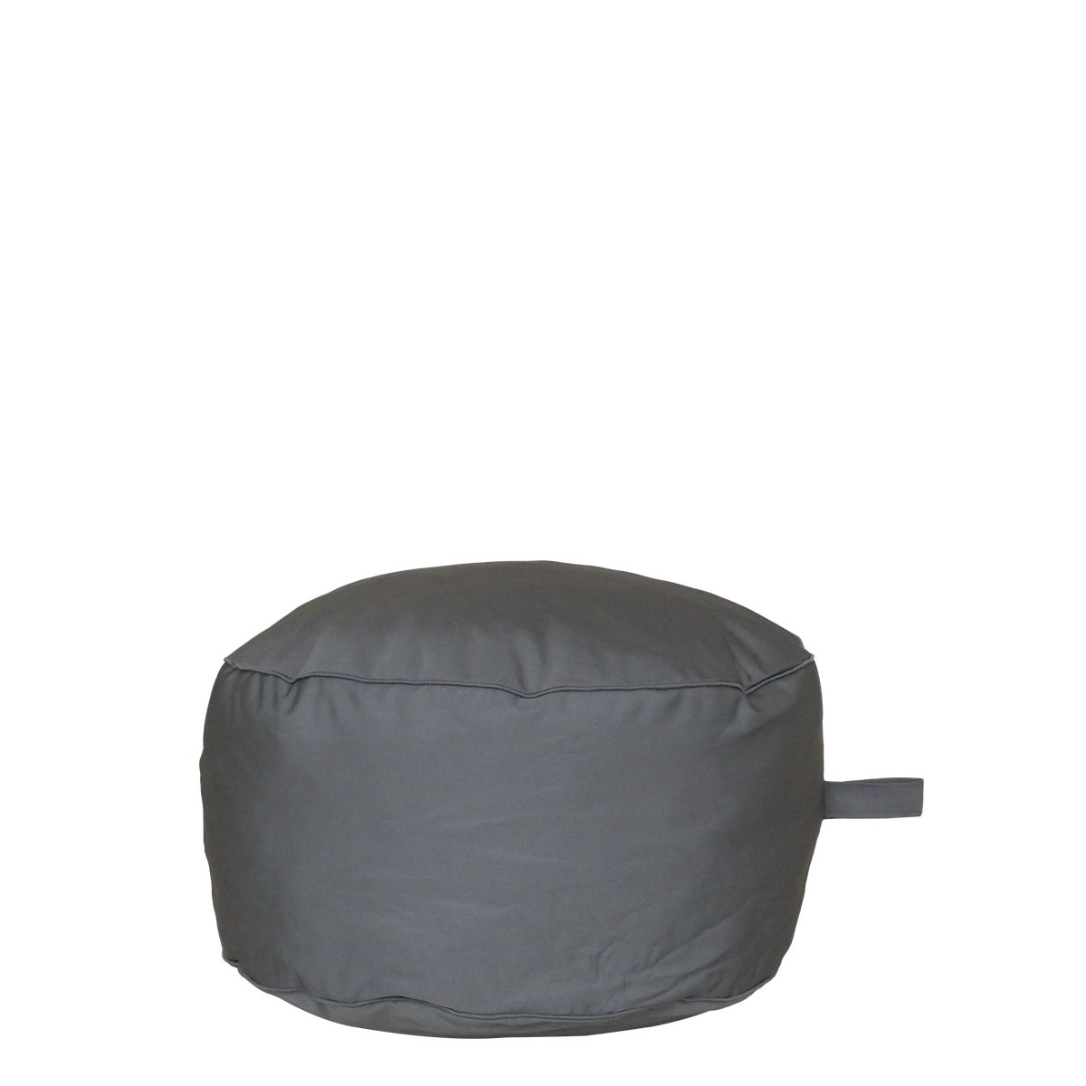 Gartenmöbel Lounge Puff für draußen, Kohle, 60 cm