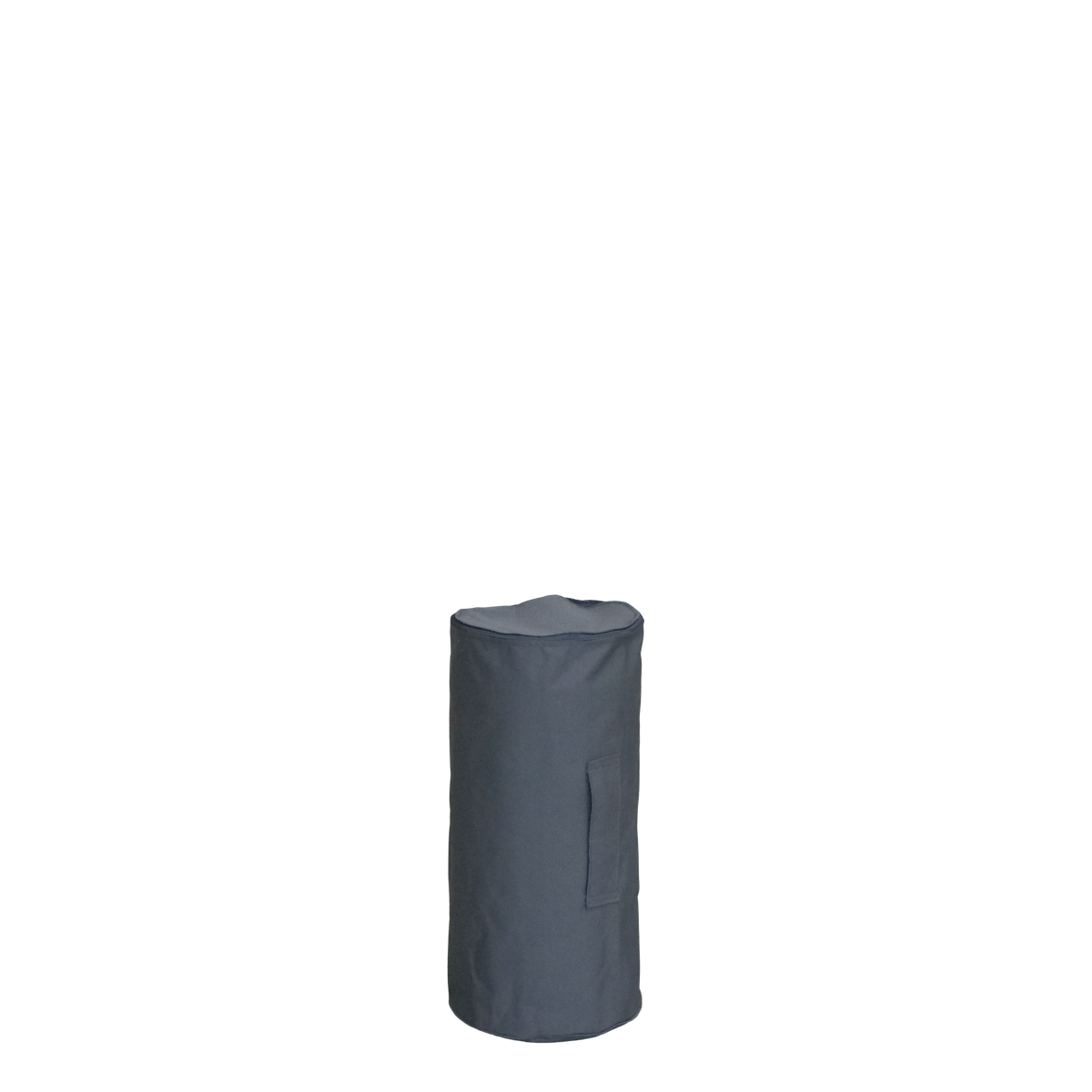 Gartenmöbel Lounge Puff für draußen, Kohle, 60 cm