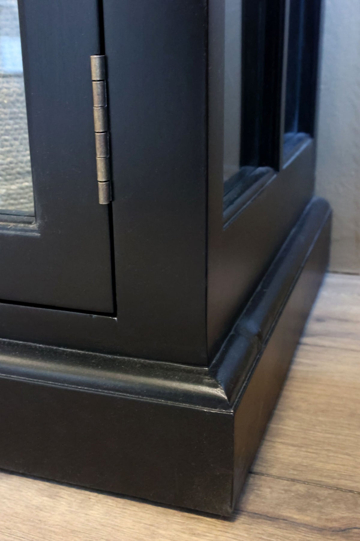 Vitrinenschrank Marseille, 80 cm hoch, mit 2 Türen