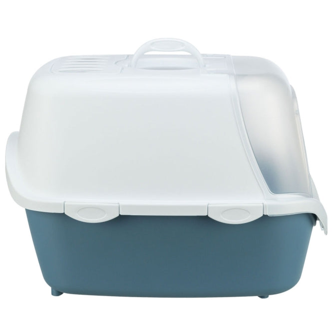 Trixie Katzentoilette Vico Easy Clean - blaugrau/weiß