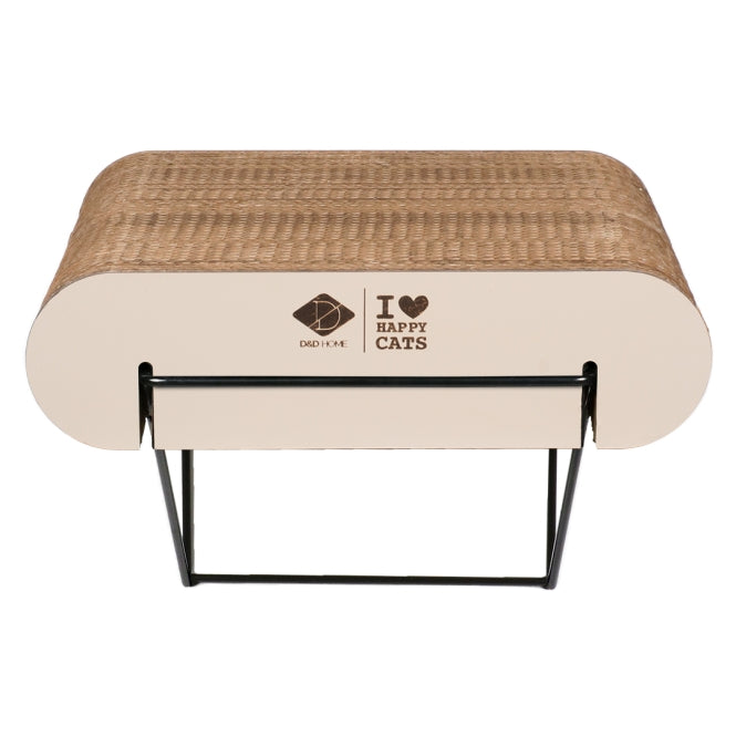 D&D Wandregal aus Pappe David - braun/beige
