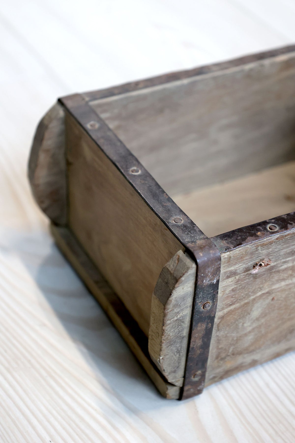 Grimaud Backsteinform aus Recyclingholz, 30 cm lang