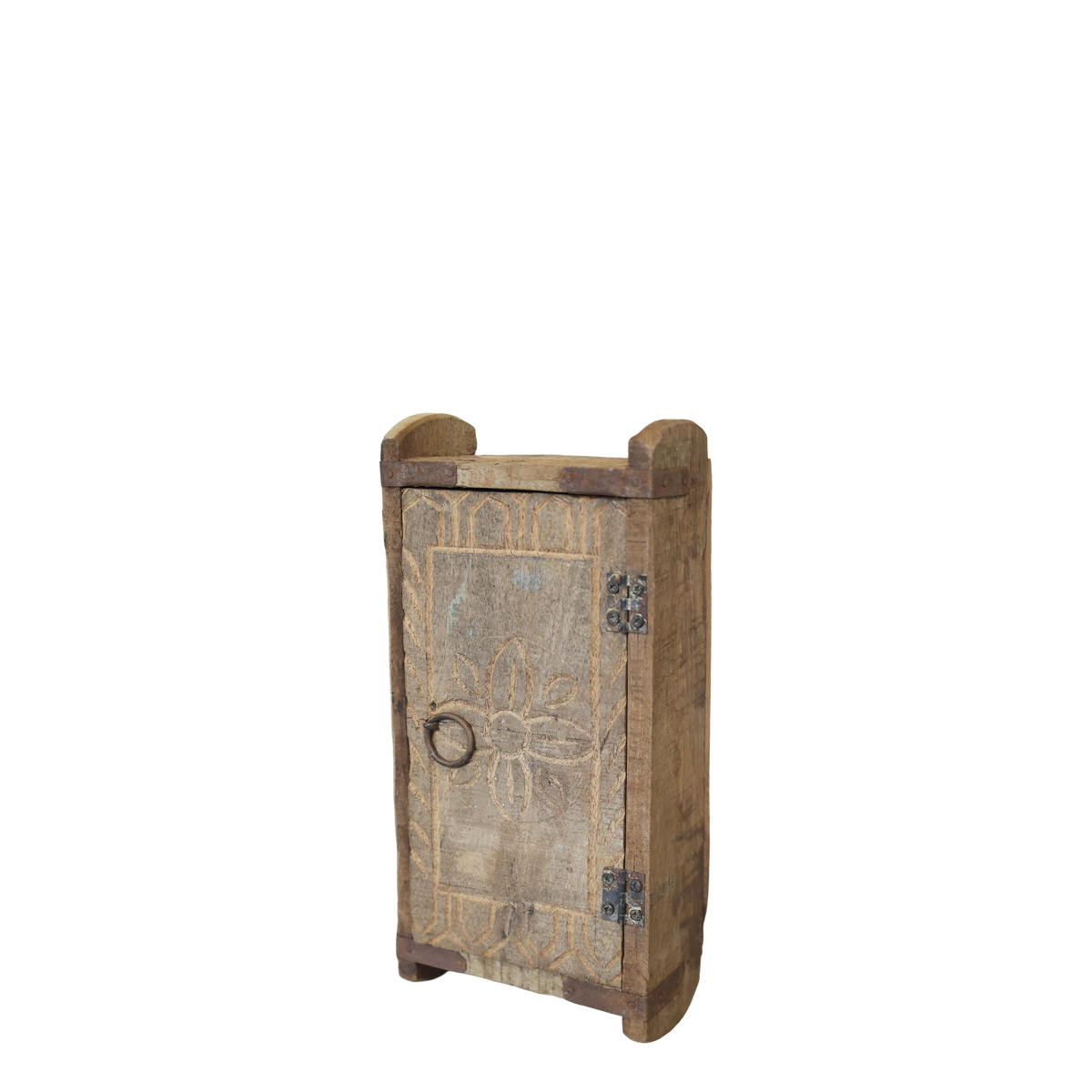 Grimaud Wandschrank aus Recyclingholz, 32 cm hoch
