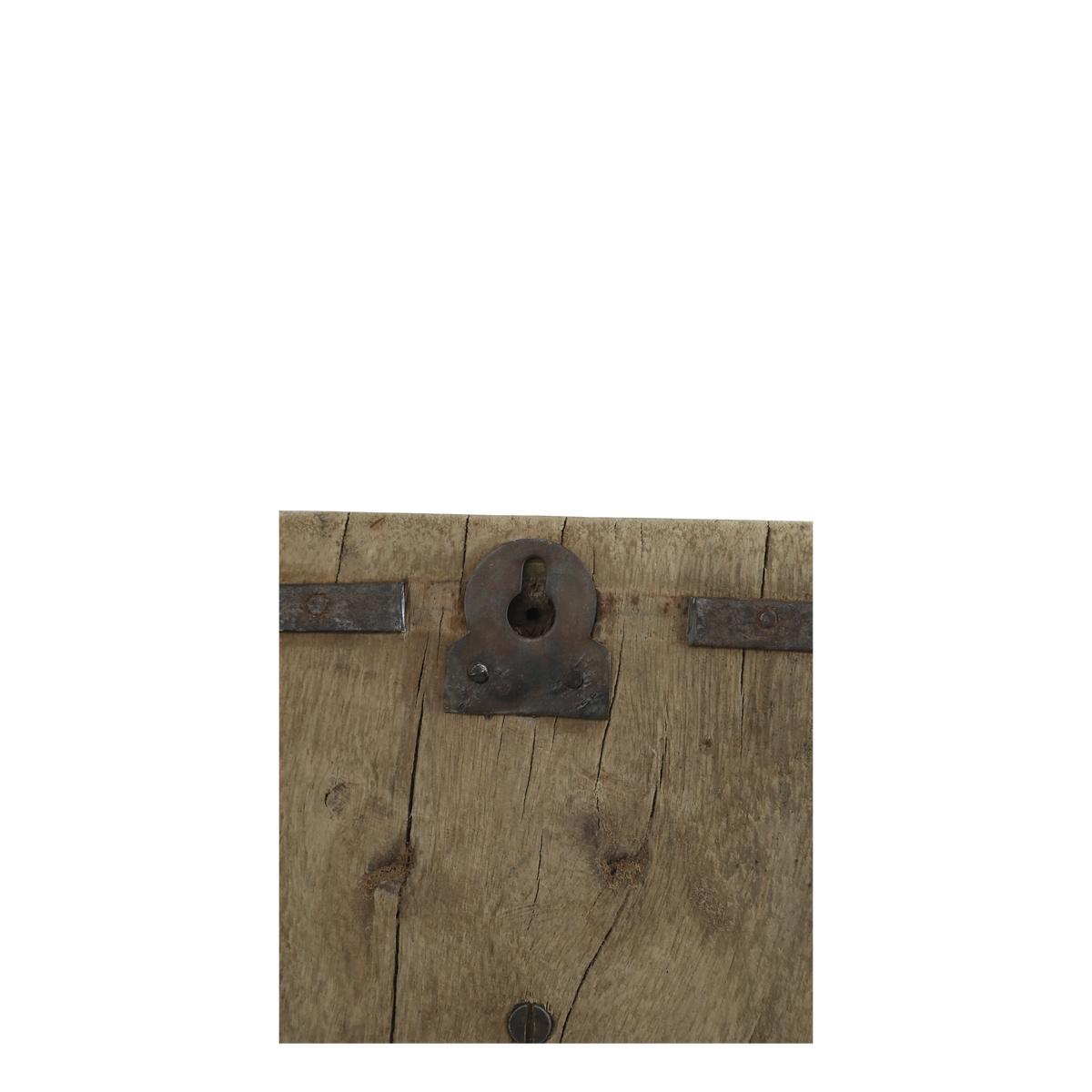 Grimaud Haken aus Recyclingholz und Eisen, 15 cm hoch