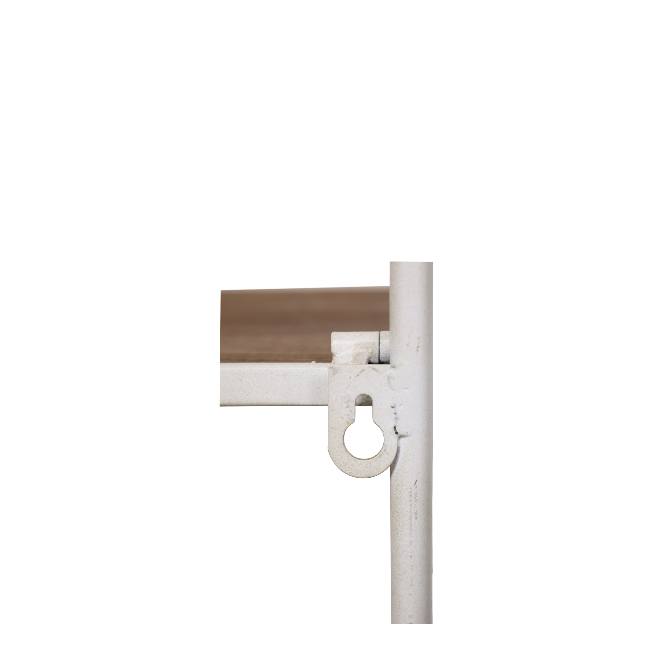 Regal mit 4 Ablagen aus Eisen und Tannenholz, 73 cm hoch