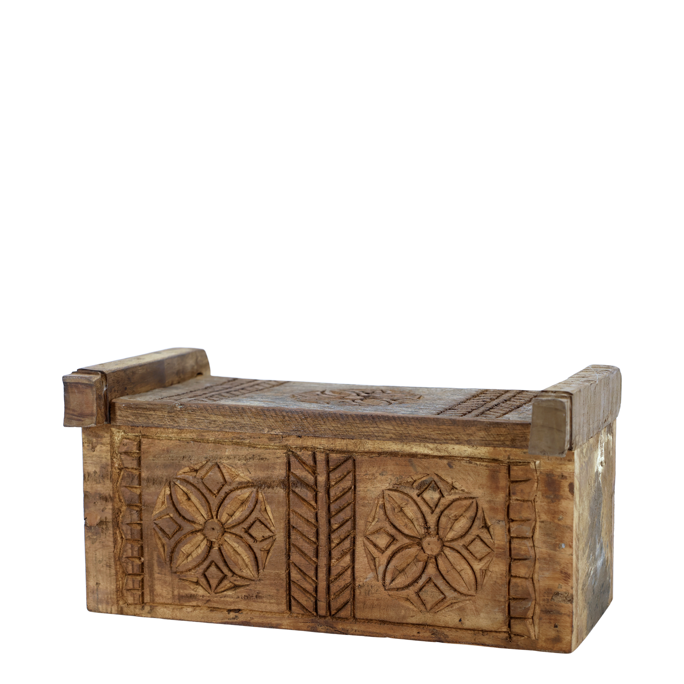 Grimaud Box w. lid H17/L36/W19 cm nature